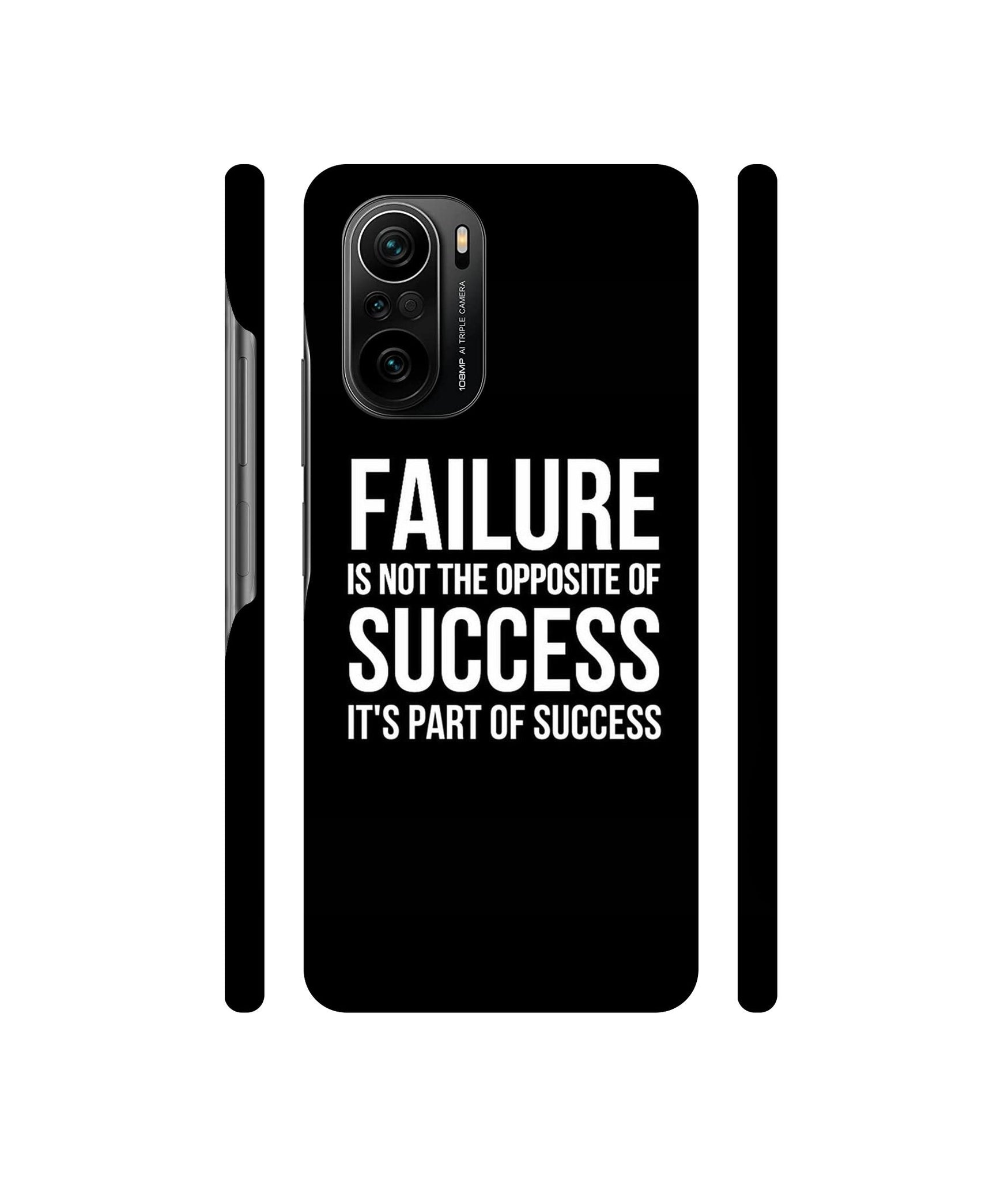 Motivational Quote Designer Hard Back Cover for Mi 11X / Mi 11X Pro / Mi Poco F3
