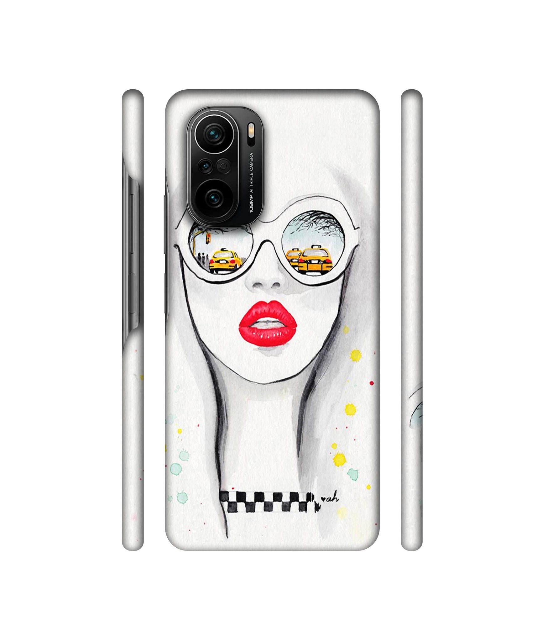 Girl Designer Hard Back Cover for Mi 11X / Mi 11X Pro / Mi Poco F3