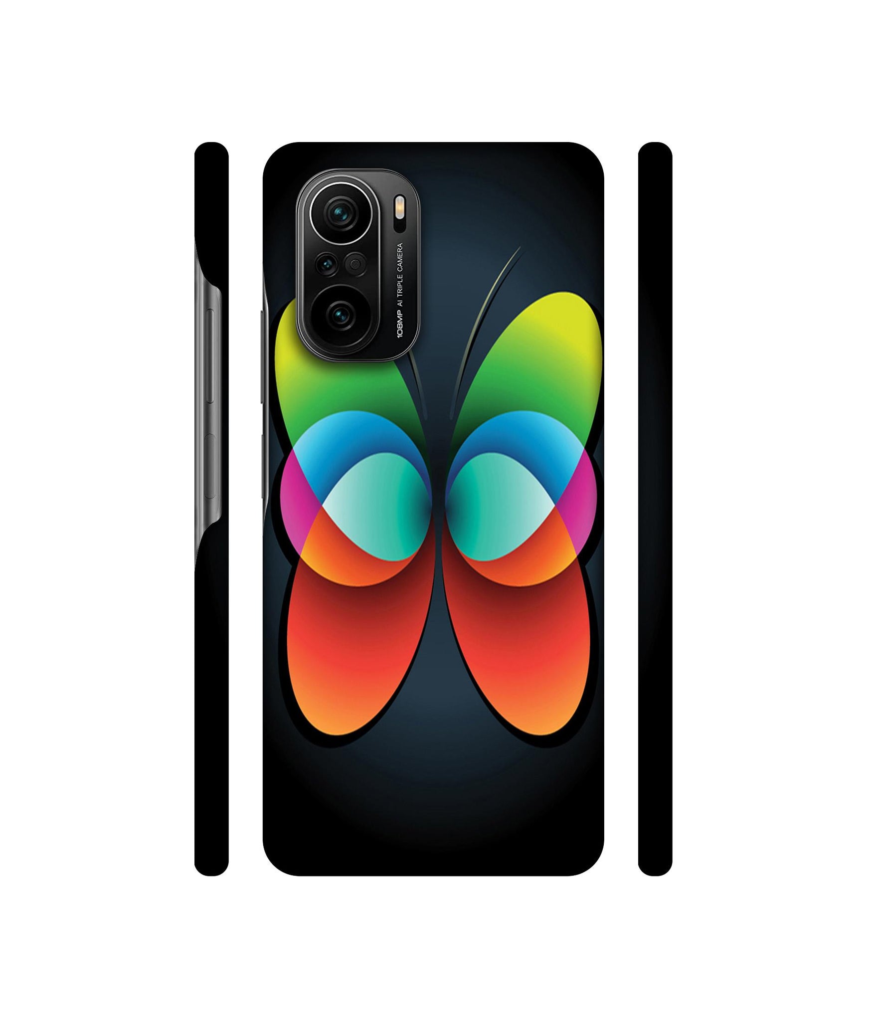 Colourfull Butterfly Designer Hard Back Cover for Mi 11X / Mi 11X Pro / Mi Poco F3