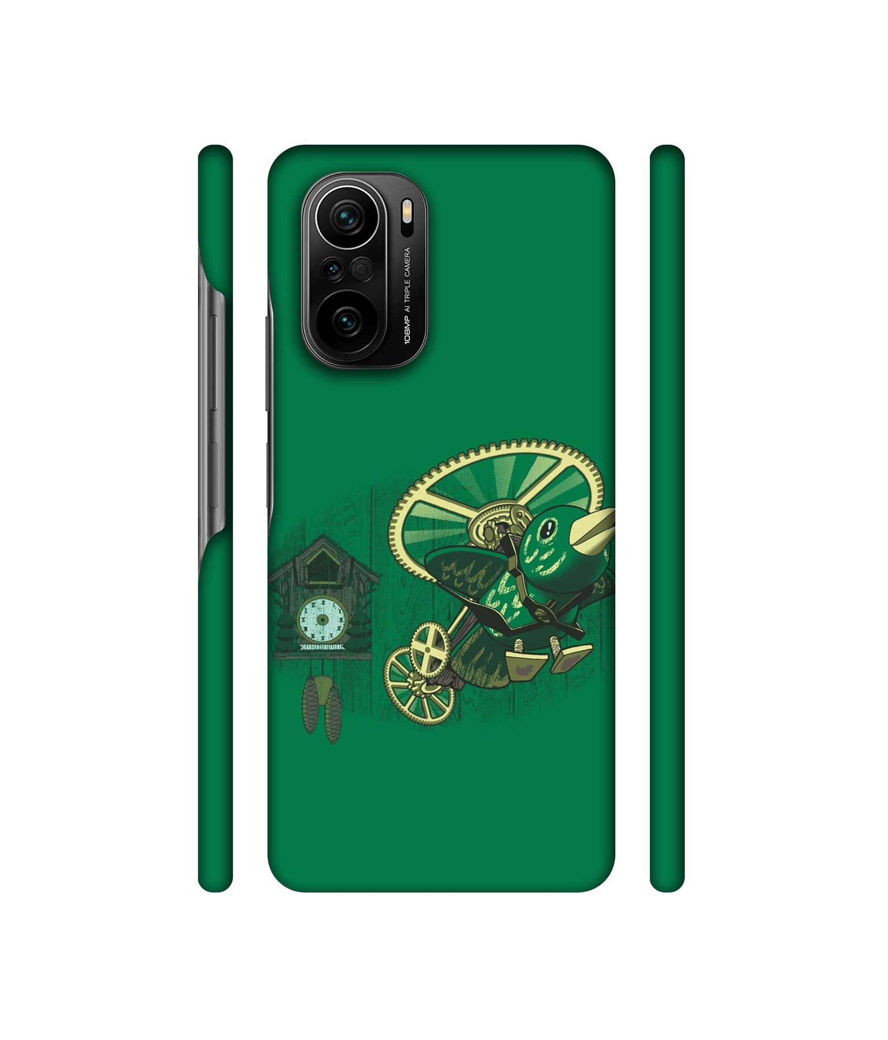 Clock Bird Designer Hard Back Cover for Mi 11X / Mi 11X Pro / Mi Poco F3