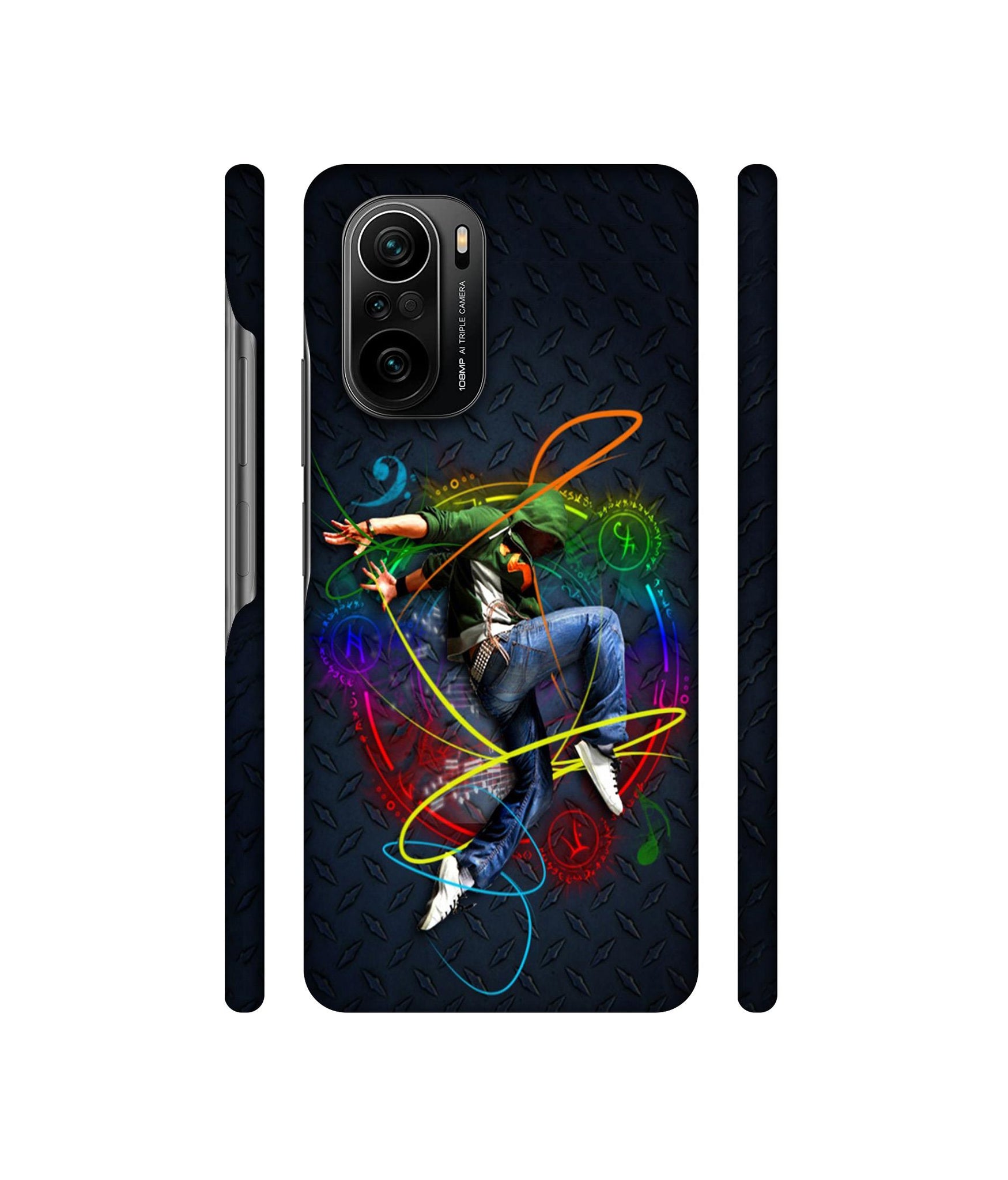 Boy With Music Designer Hard Back Cover for Mi 11X / Mi 11X Pro / Mi Poco F3