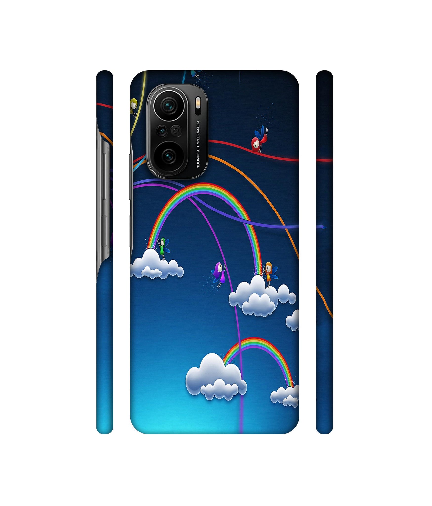 Rainbow Designer Hard Back Cover for Mi 11X / Mi 11X Pro / Mi Poco F3