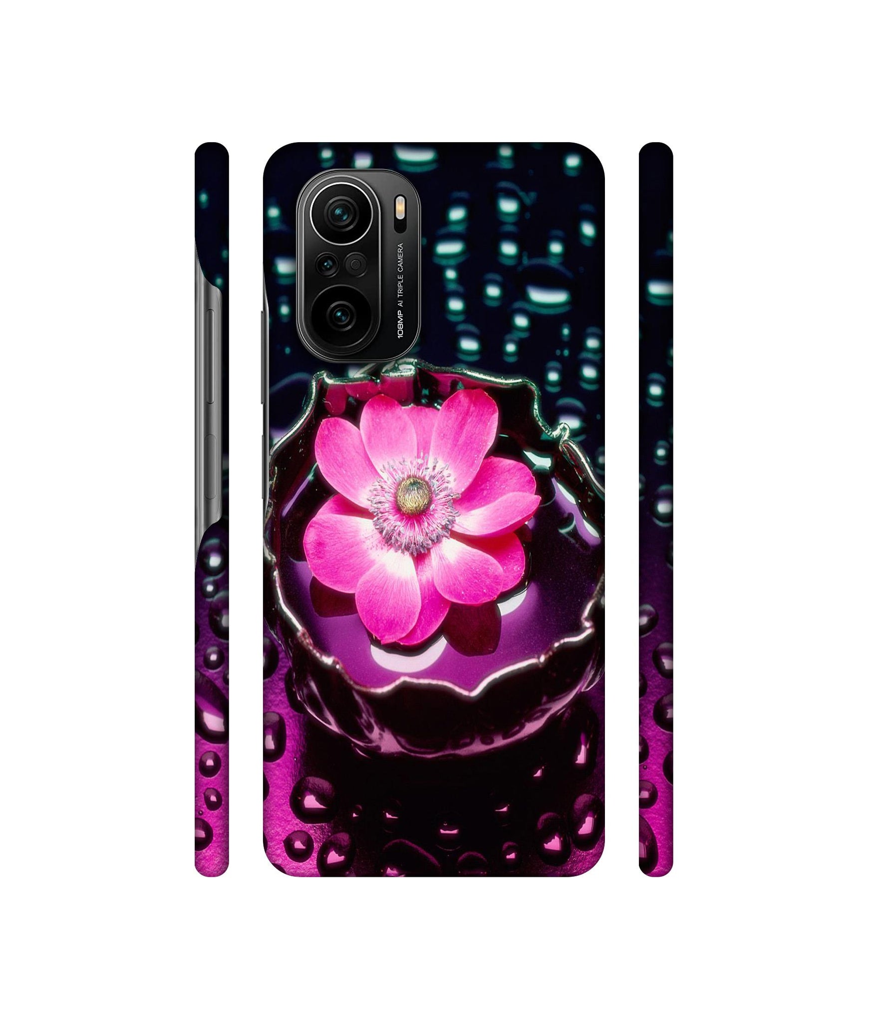 Flower in Water Designer Hard Back Cover for Mi 11X / Mi 11X Pro / Mi Poco F3