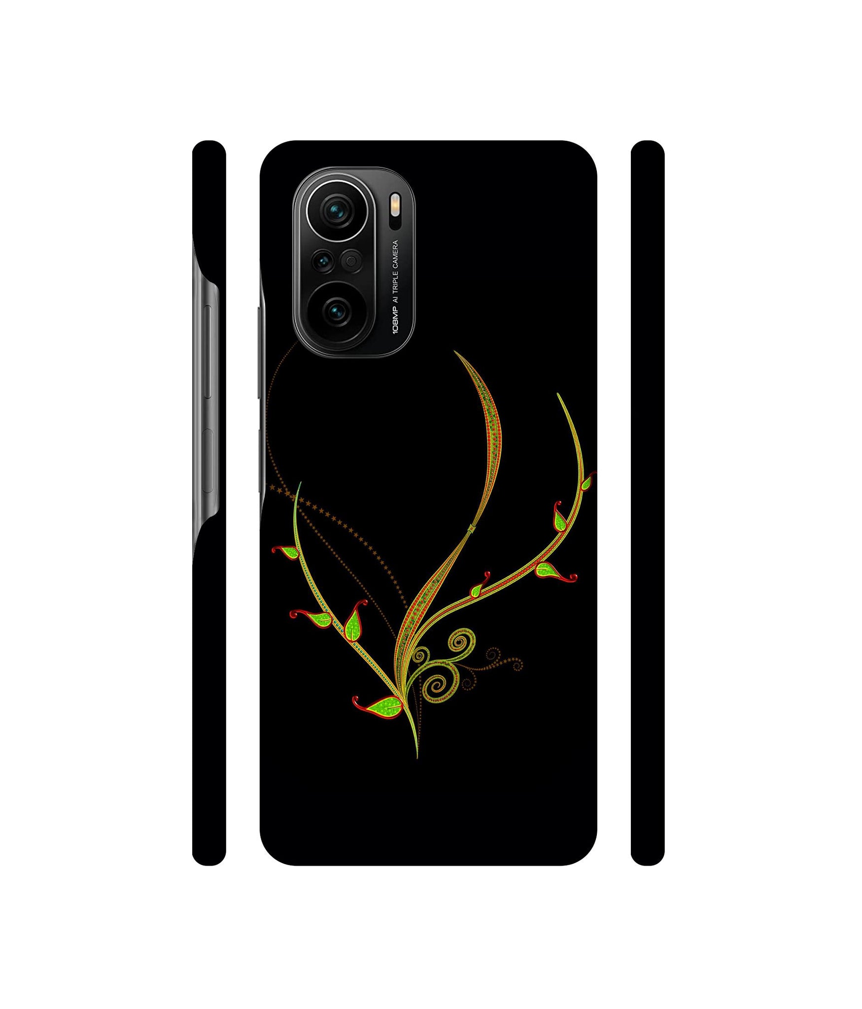 Yellow Pattern Designer Hard Back Cover for Mi 11X / Mi 11X Pro / Mi Poco F3