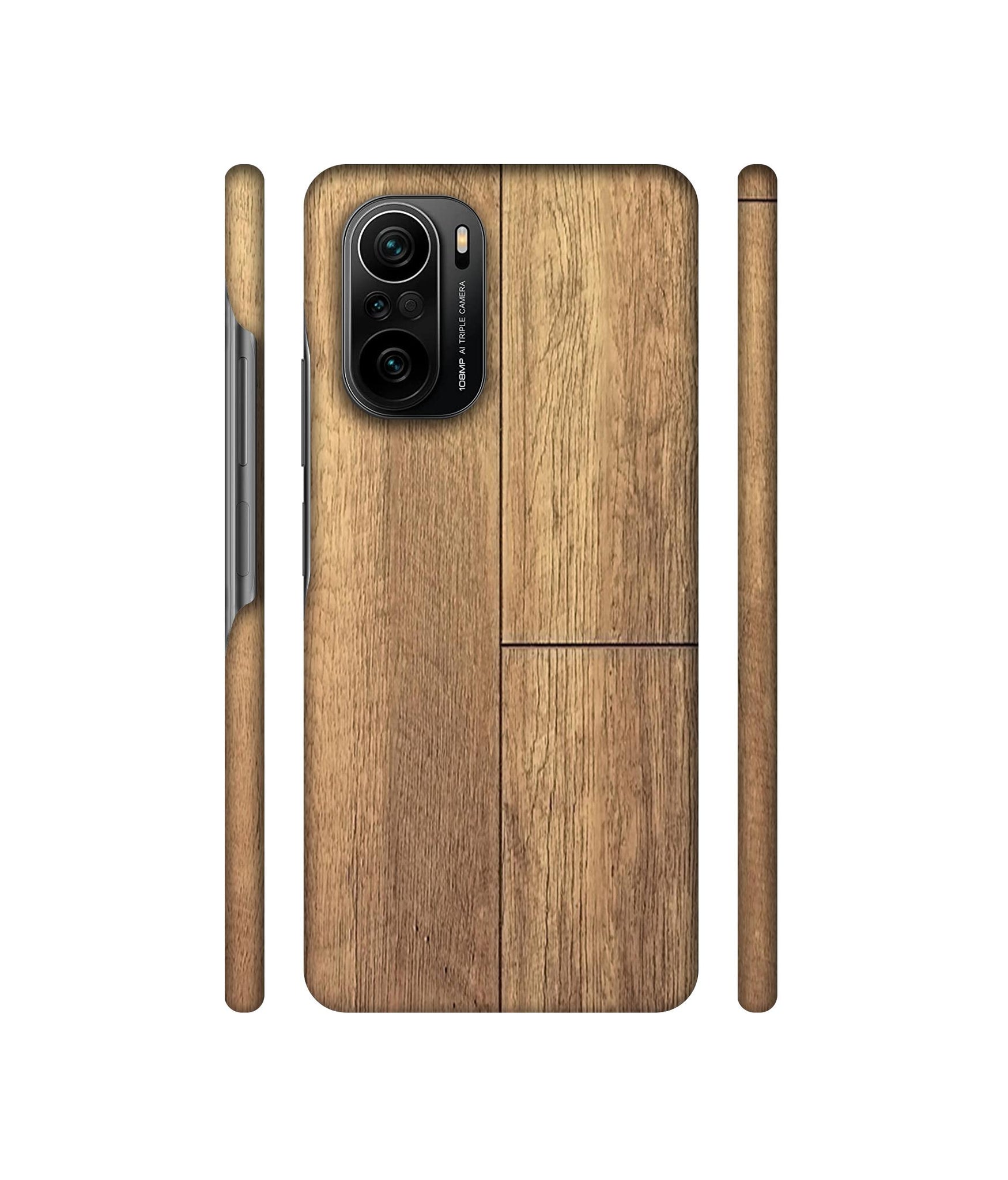 Wood Stretcher Designer Hard Back Cover for Mi 11X / Mi 11X Pro / Mi Poco F3