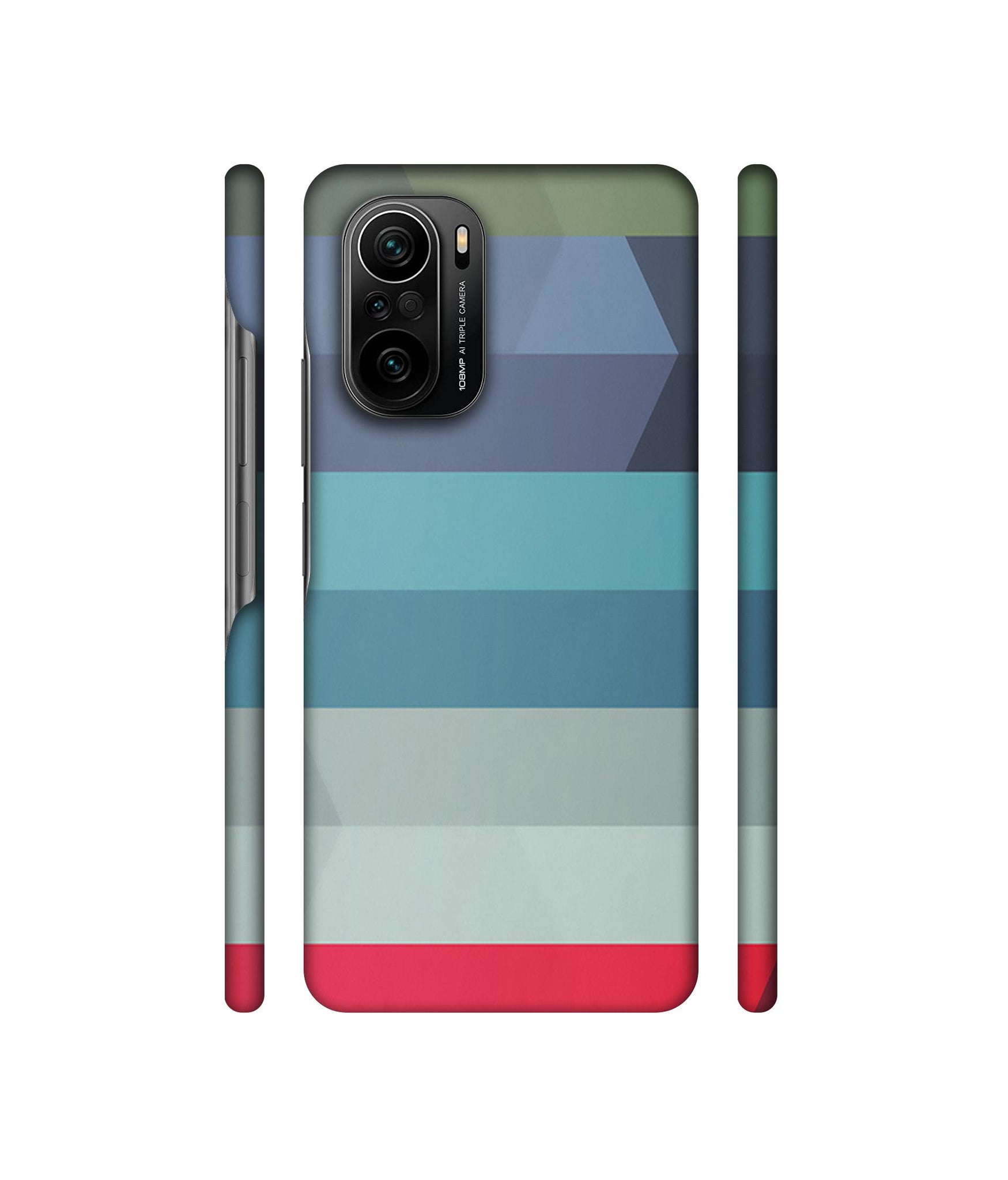 Colorful Lines Designer Hard Back Cover for Mi 11X / Mi 11X Pro / Mi Poco F3