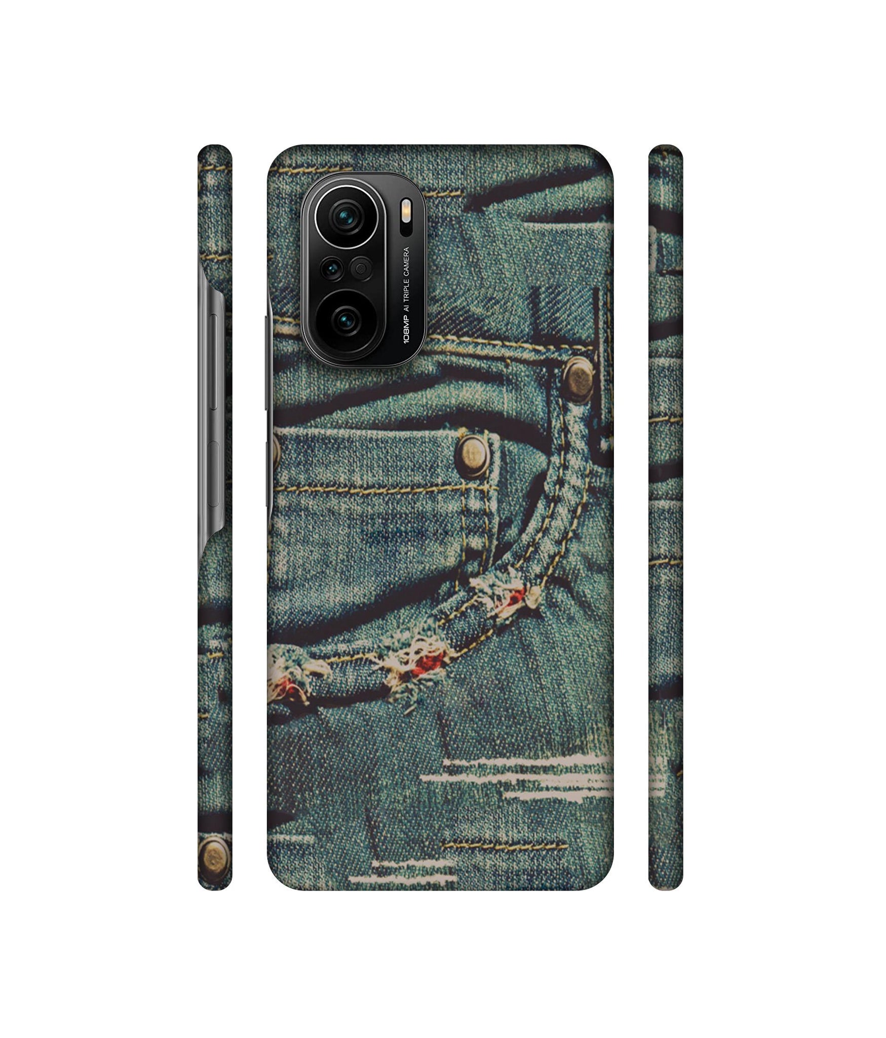 Jeans Designer Hard Back Cover for Mi 11X / Mi 11X Pro / Mi Poco F3