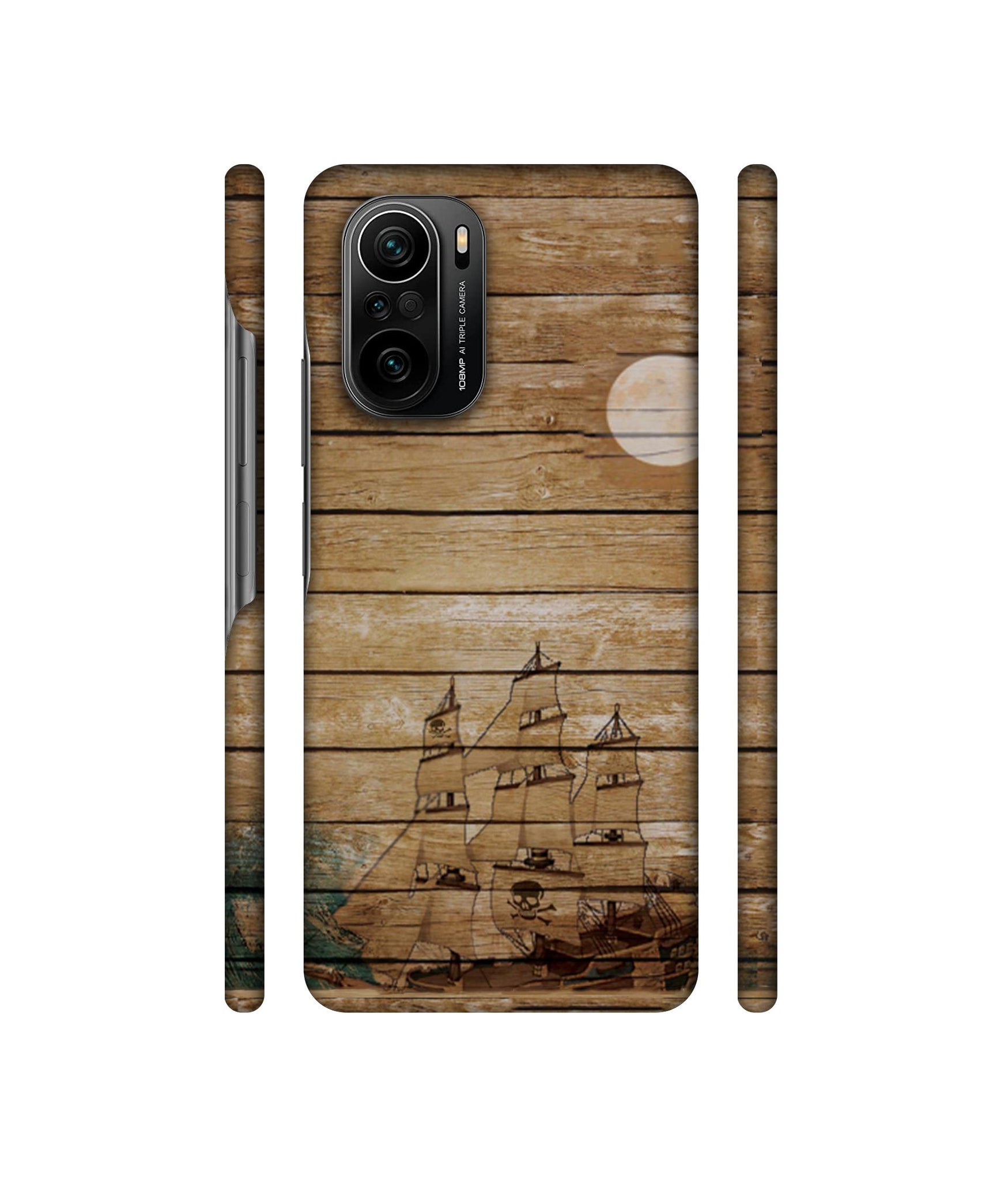 Wooden Pattern Designer Hard Back Cover for Mi 11X / Mi 11X Pro / Mi Poco F3