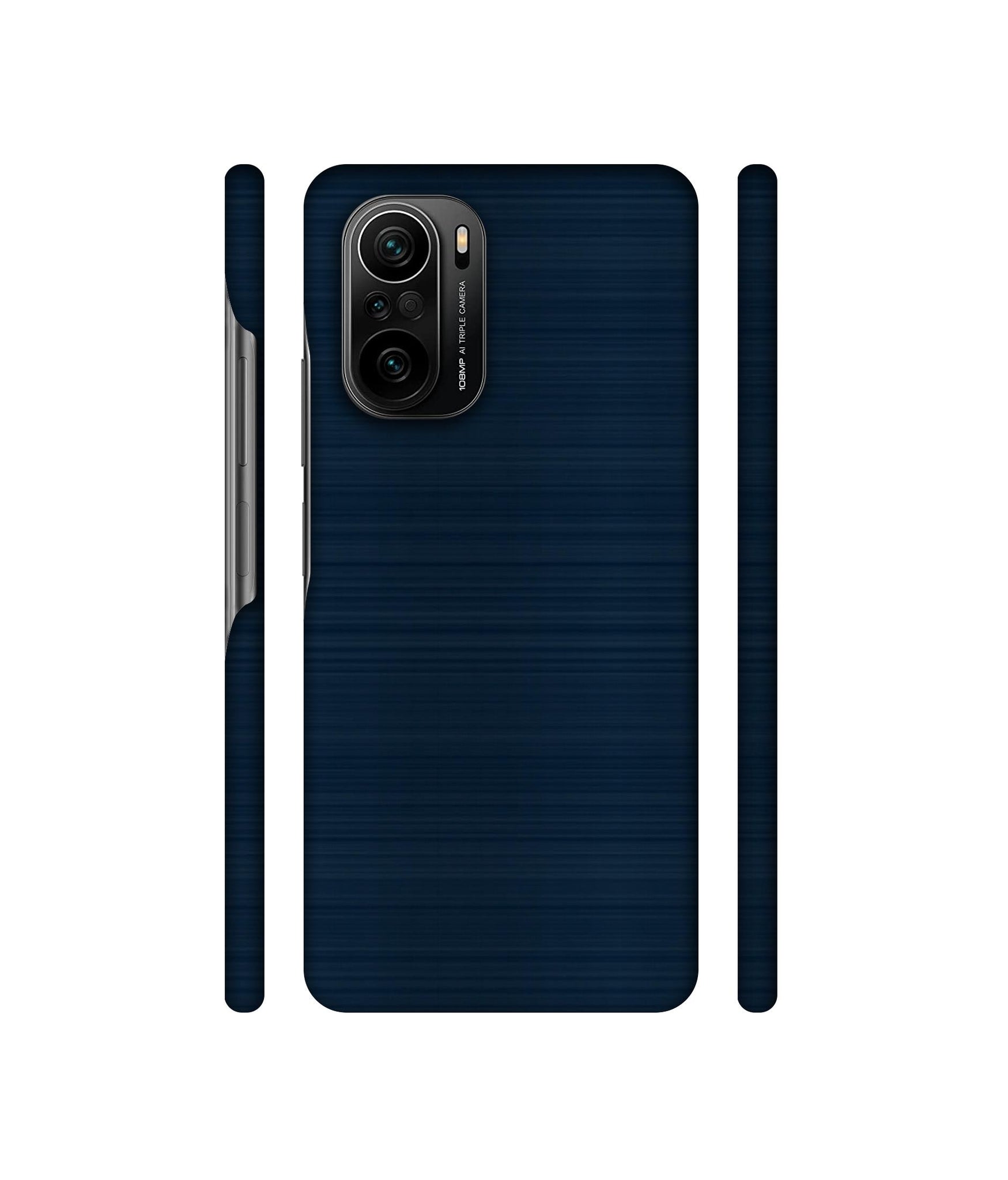 Blue Line Designer Hard Back Cover for Mi 11X / Mi 11X Pro / Mi Poco F3