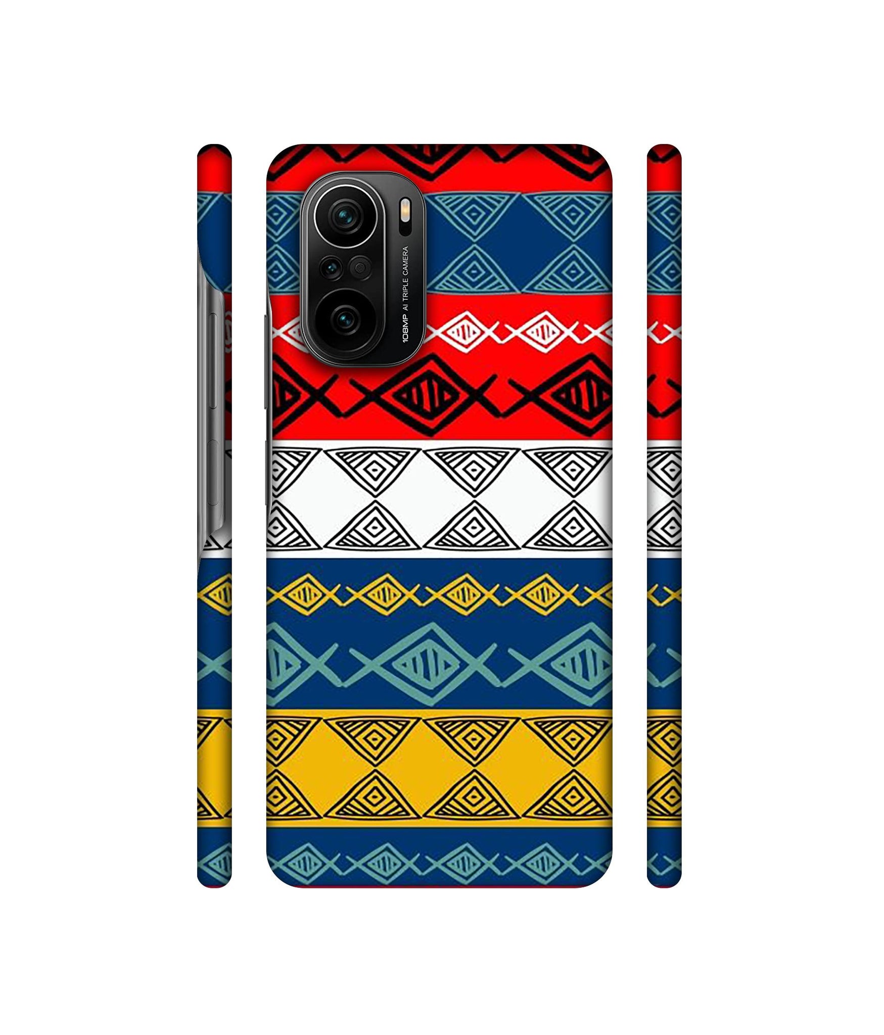 Colorful Hand Made Rangoli Art Designer Hard Back Cover for Mi 11X / Mi 11X Pro / Mi Poco F3