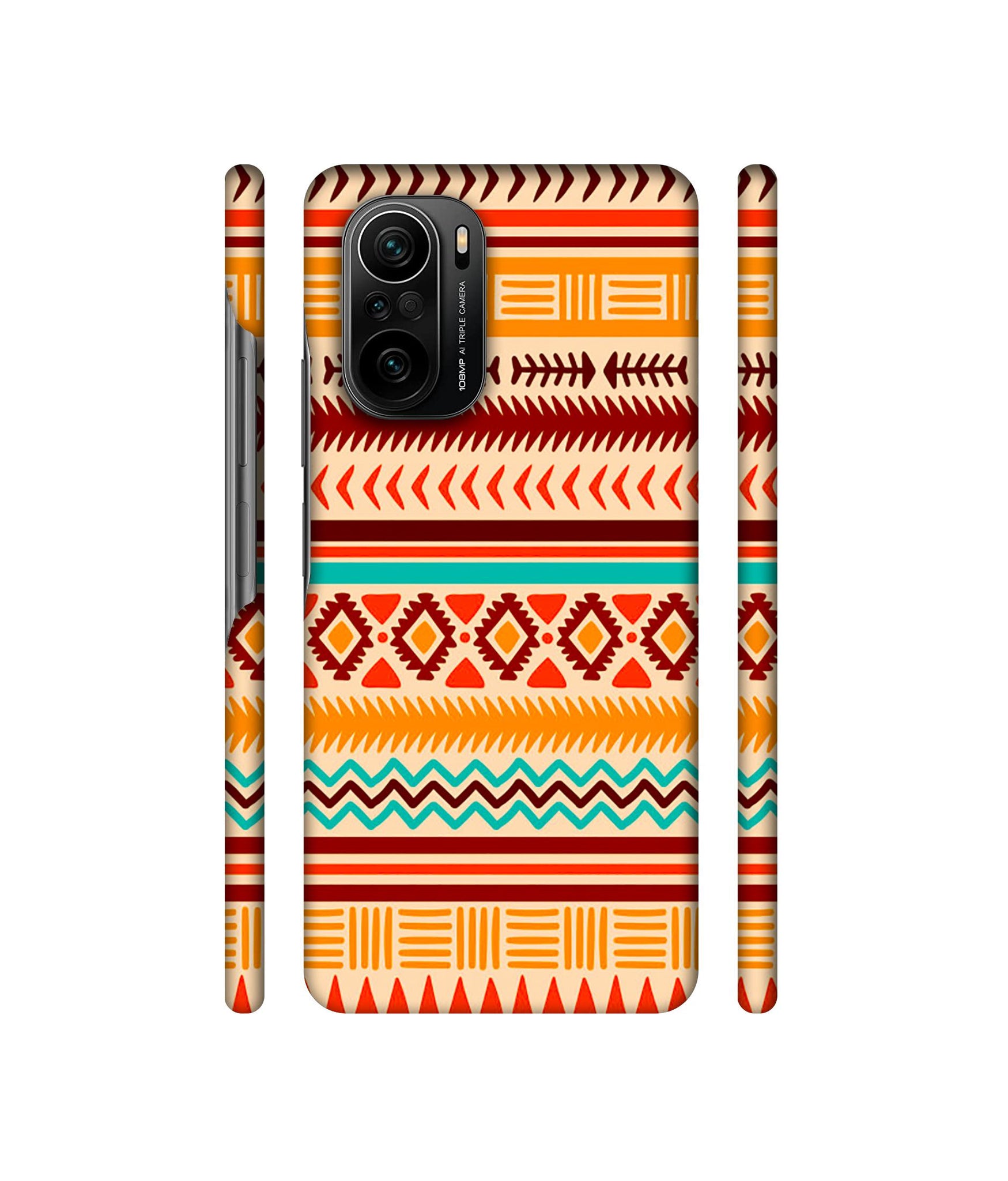 Marathi Rangoli Art Designer Hard Back Cover for Mi 11X / Mi 11X Pro / Mi Poco F3