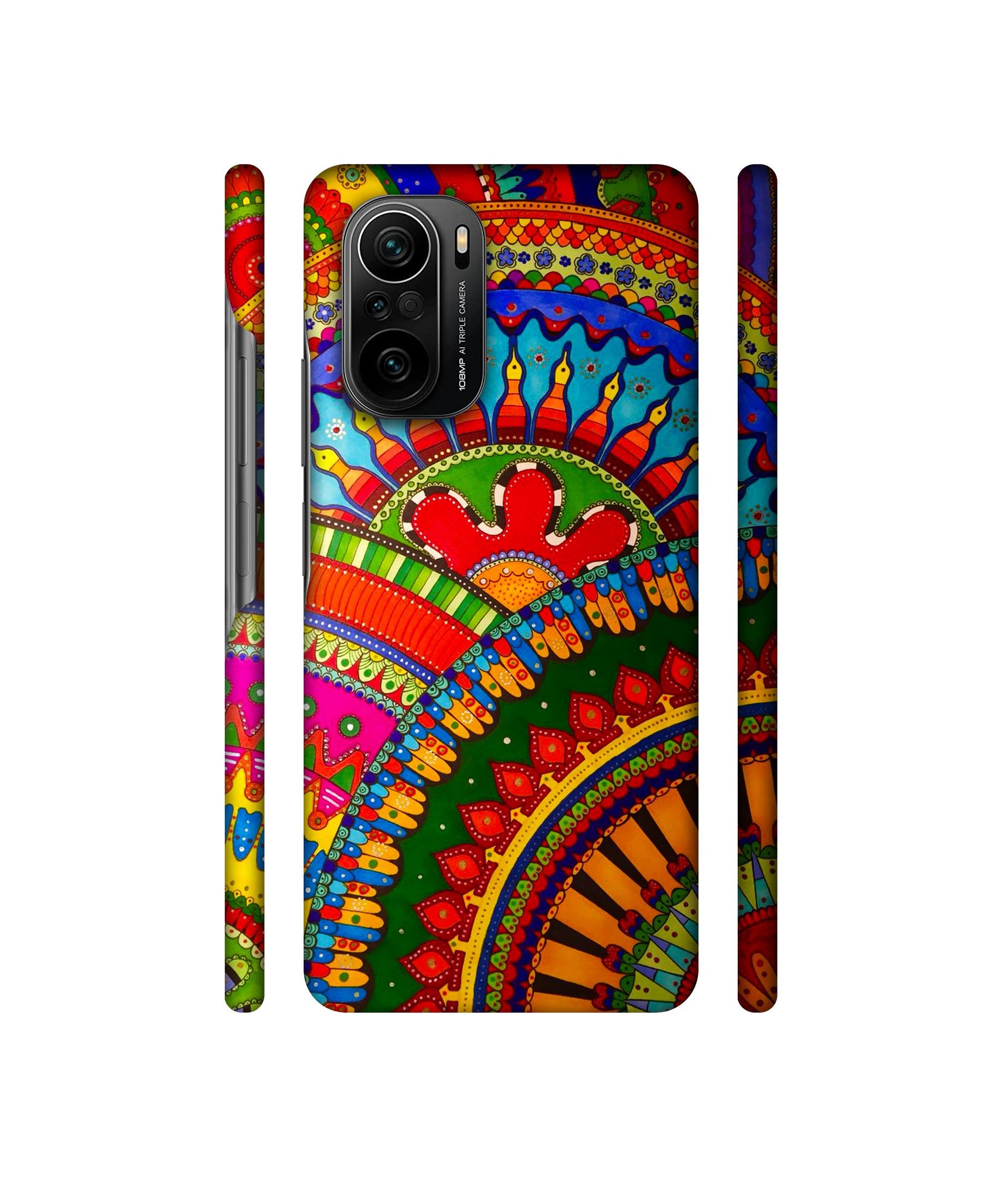 Rajasthani Rangoli Art Designer Hard Back Cover for Mi 11X / Mi 11X Pro / Mi Poco F3
