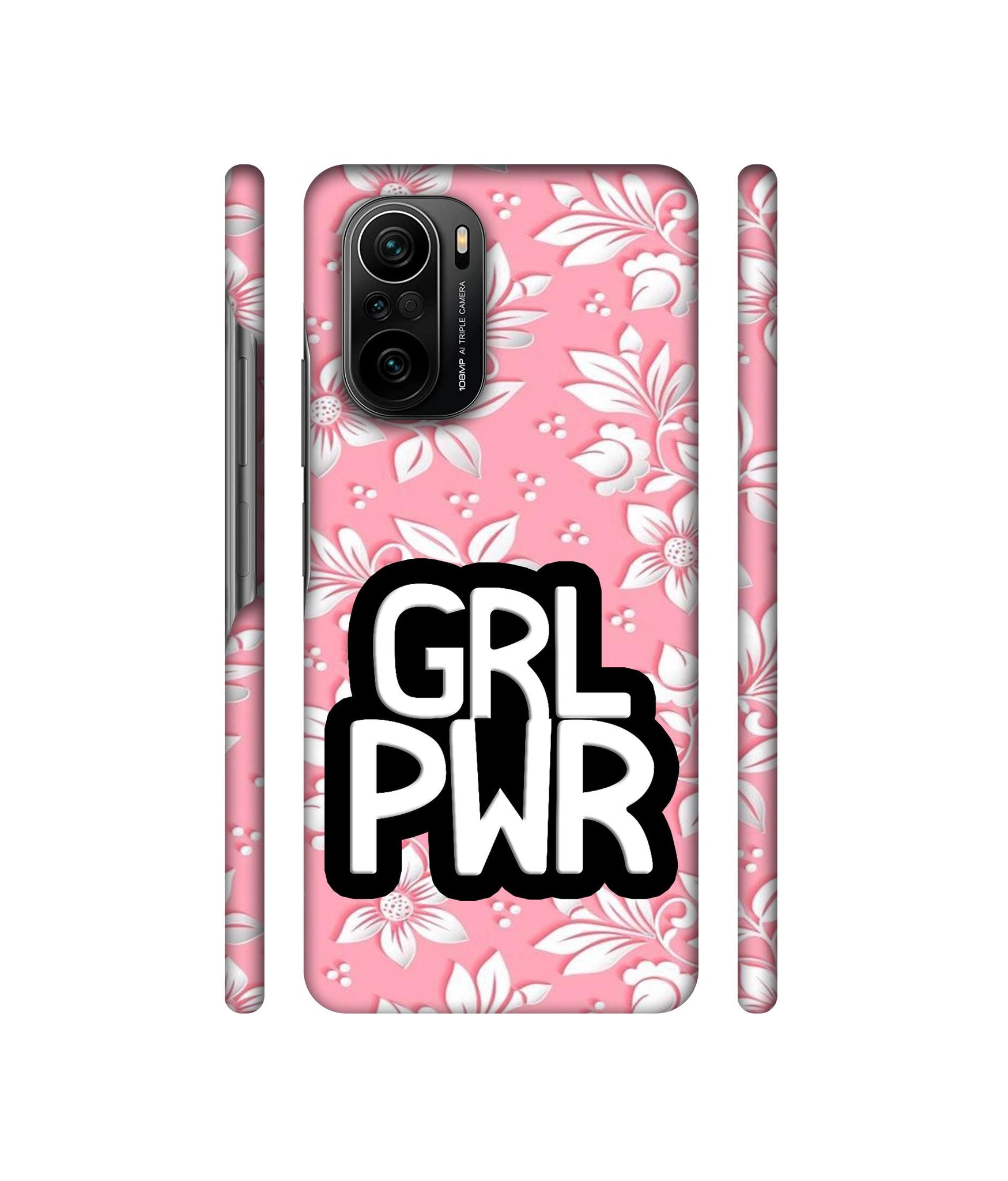 Girl Power Art Designer Hard Back Cover for Mi 11X / Mi 11X Pro / Mi Poco F3