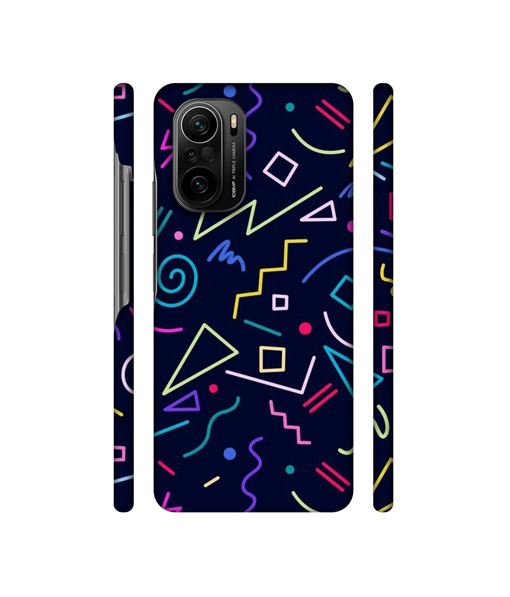 Sings Illustrator Designer Hard Back Cover for Mi 11X / Mi 11X Pro / Mi Poco F3