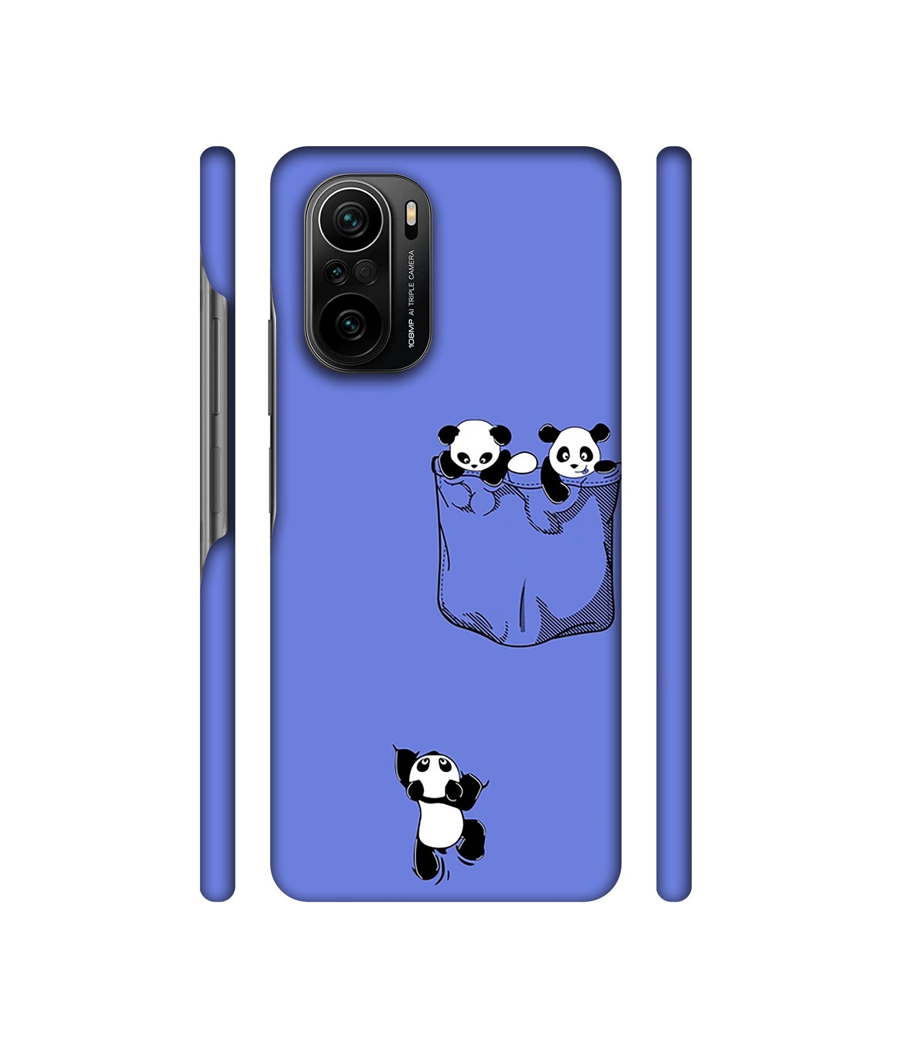 Poket Panda Designer Hard Back Cover for Mi 11X / Mi 11X Pro / Mi Poco F3