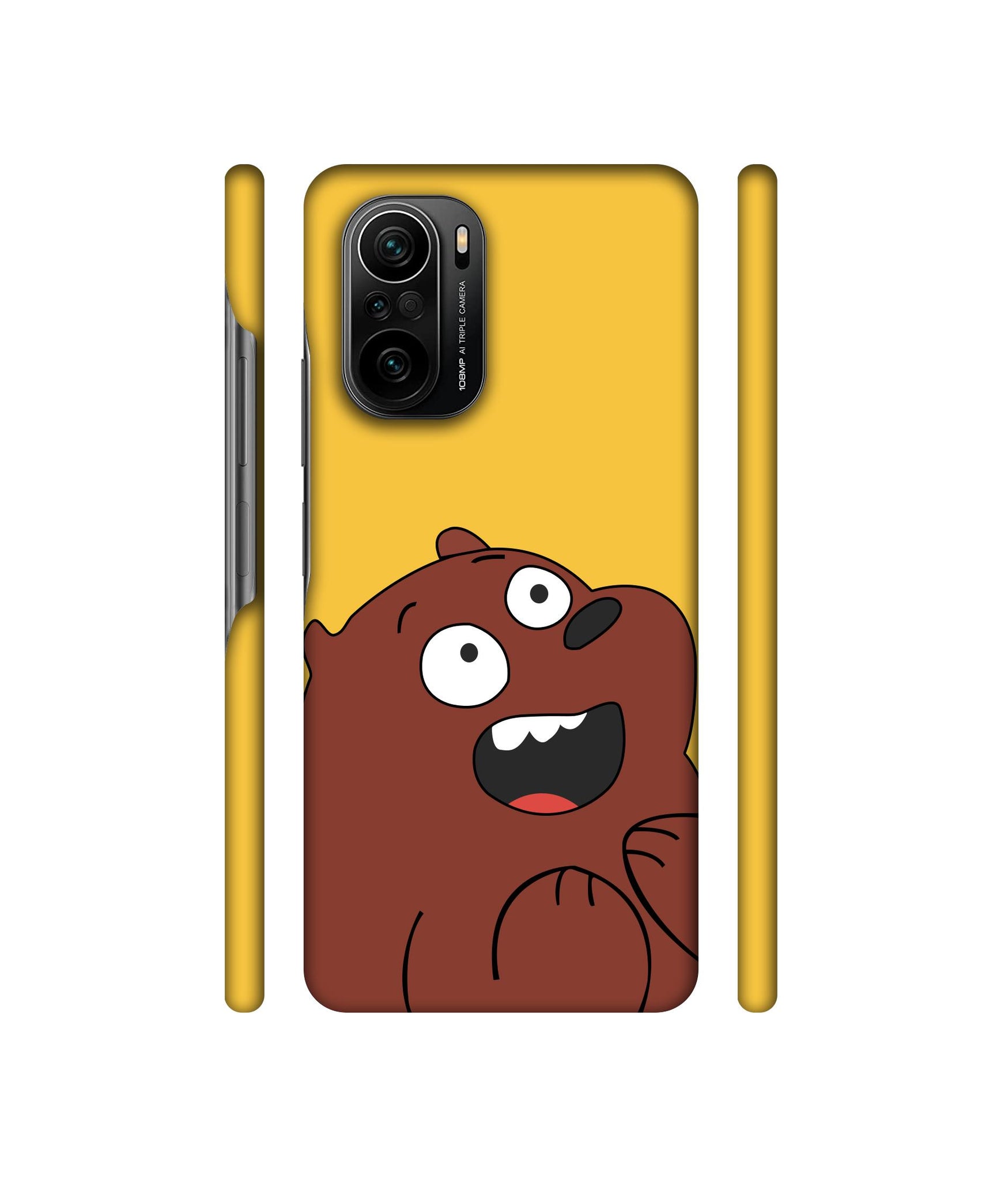 Surprice Face Beer Designer Hard Back Cover for Mi 11X / Mi 11X Pro / Mi Poco F3