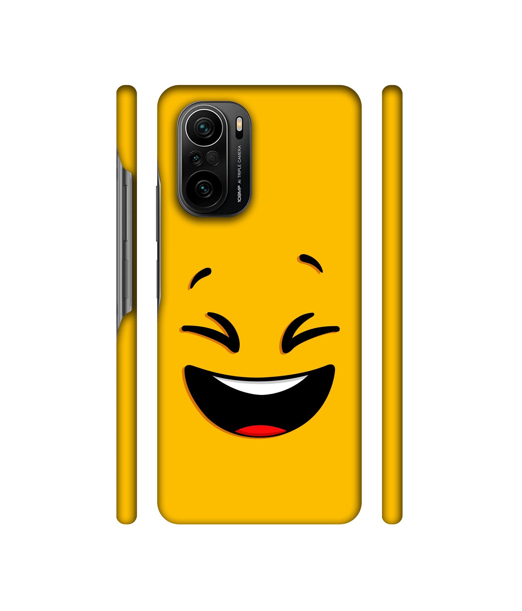 Smile Face Designer Hard Back Cover for Mi 11X / Mi 11X Pro / Mi Poco F3