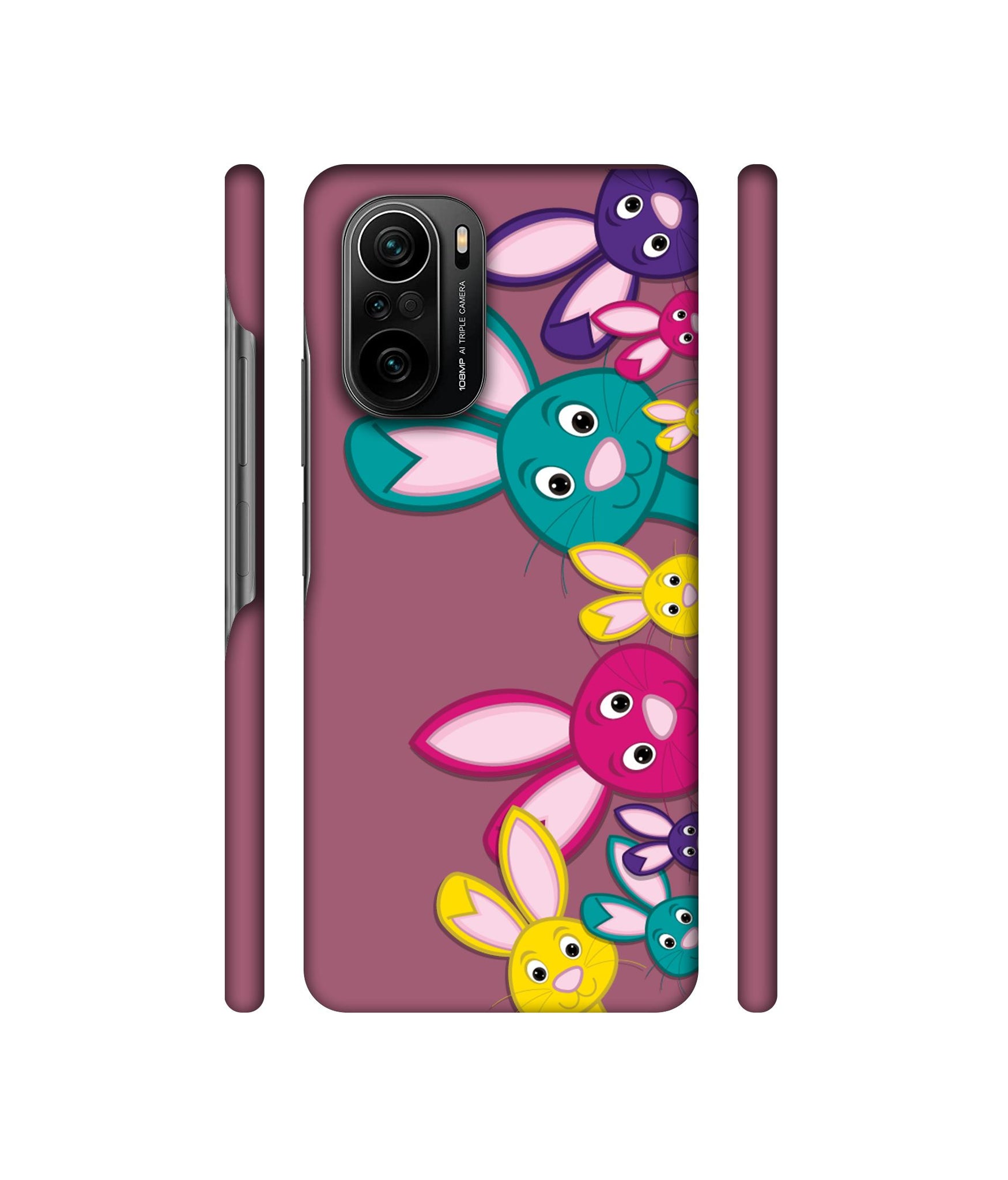 Rabbit Family1 Designer Hard Back Cover for Mi 11X / Mi 11X Pro / Mi Poco F3