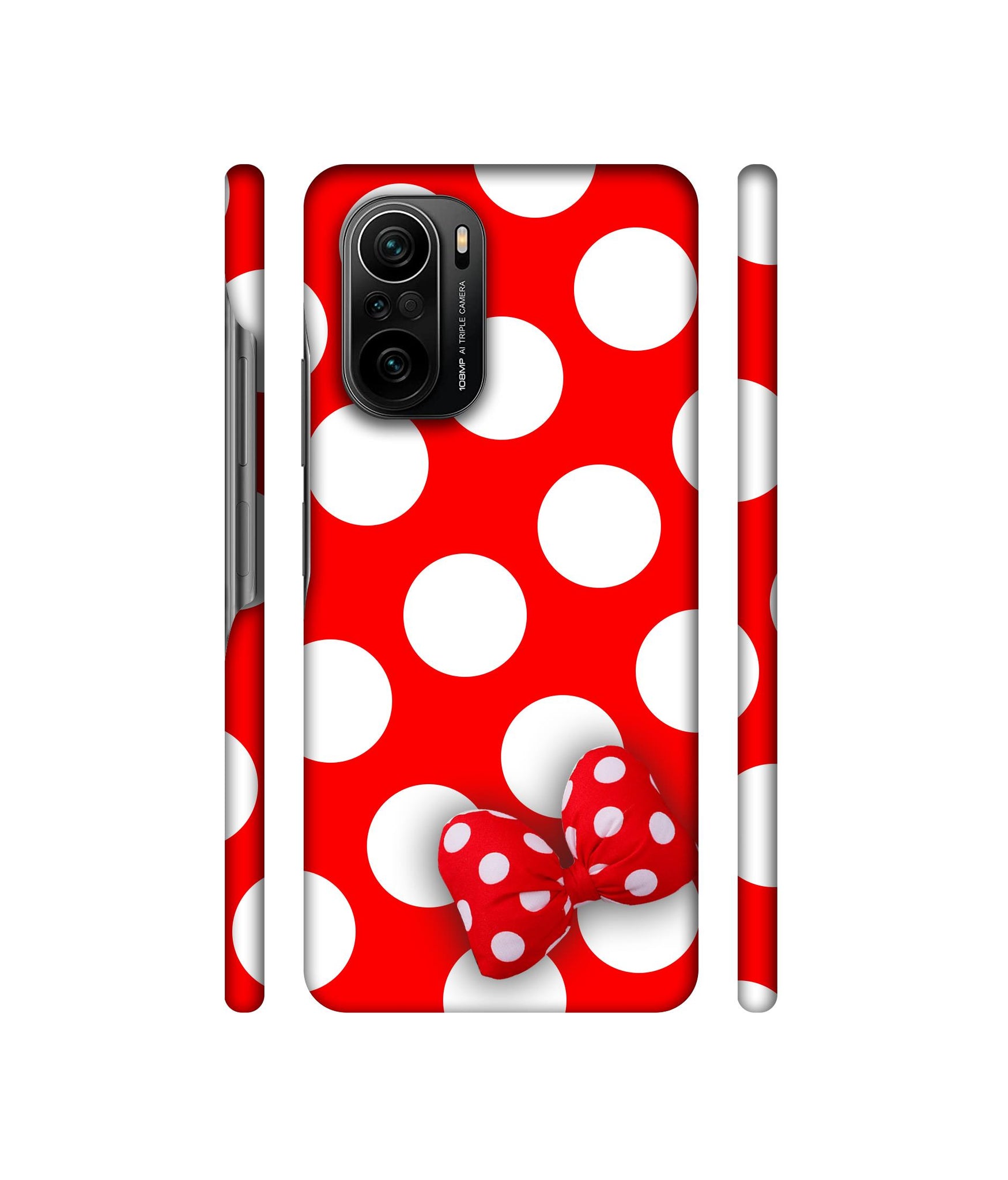 White Bubble Designer Hard Back Cover for Mi 11X / Mi 11X Pro / Mi Poco F3