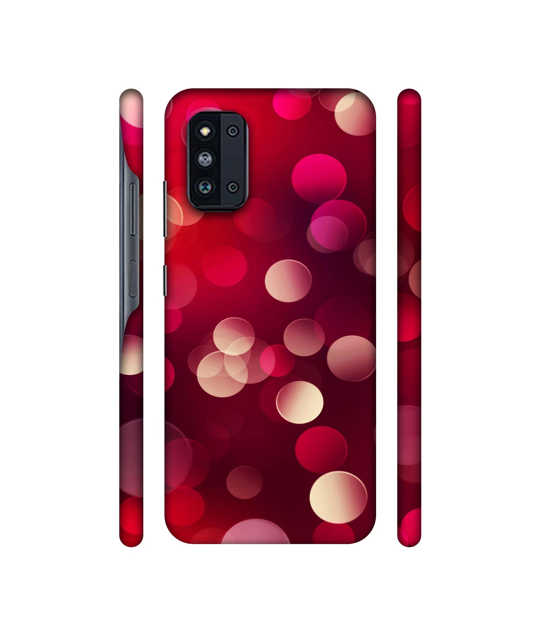 3D Circles Designer Hard Back Cover for Samsung Galaxy F52 5G