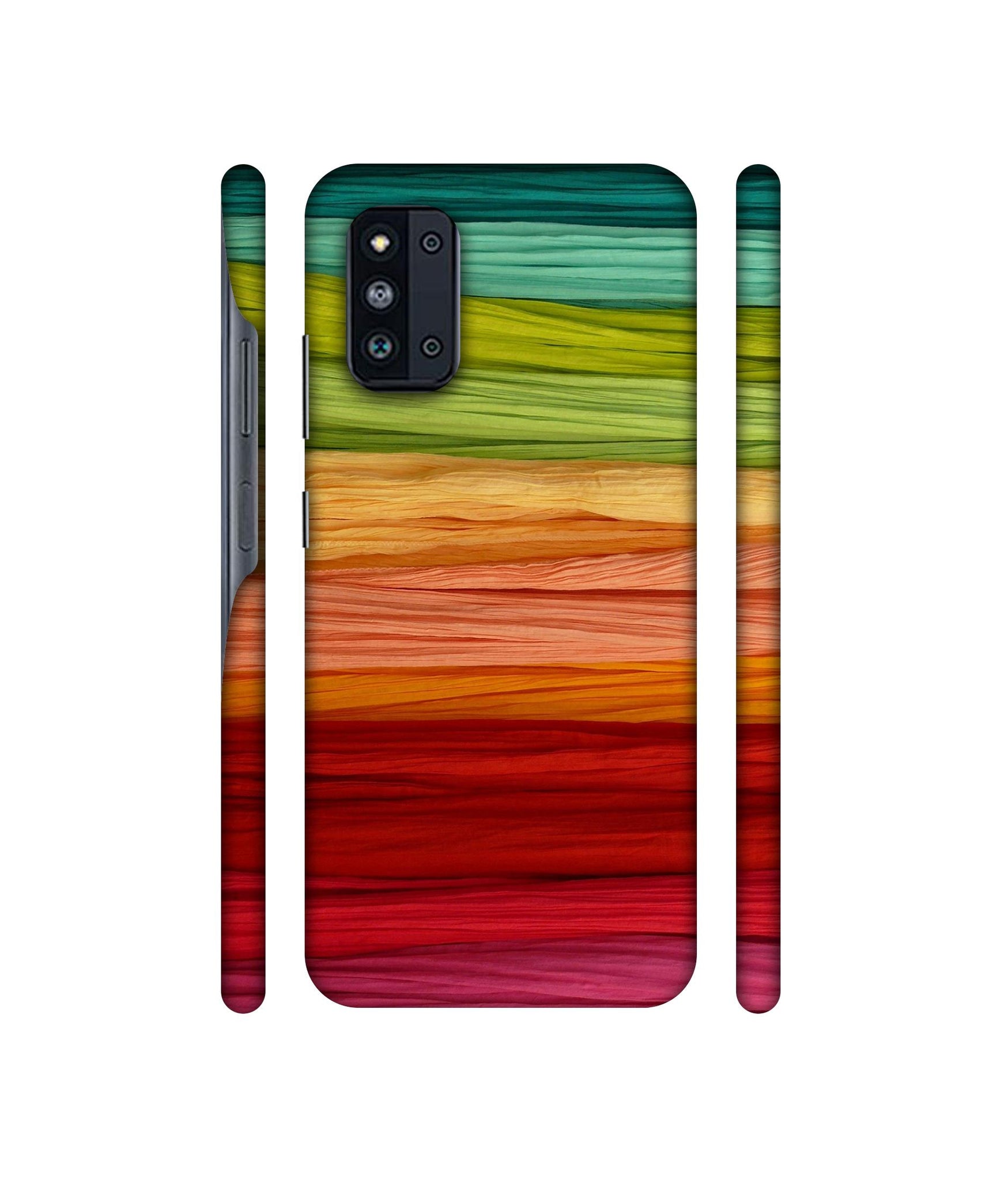 Colorful Thread Designer Hard Back Cover for Samsung Galaxy F52 5G