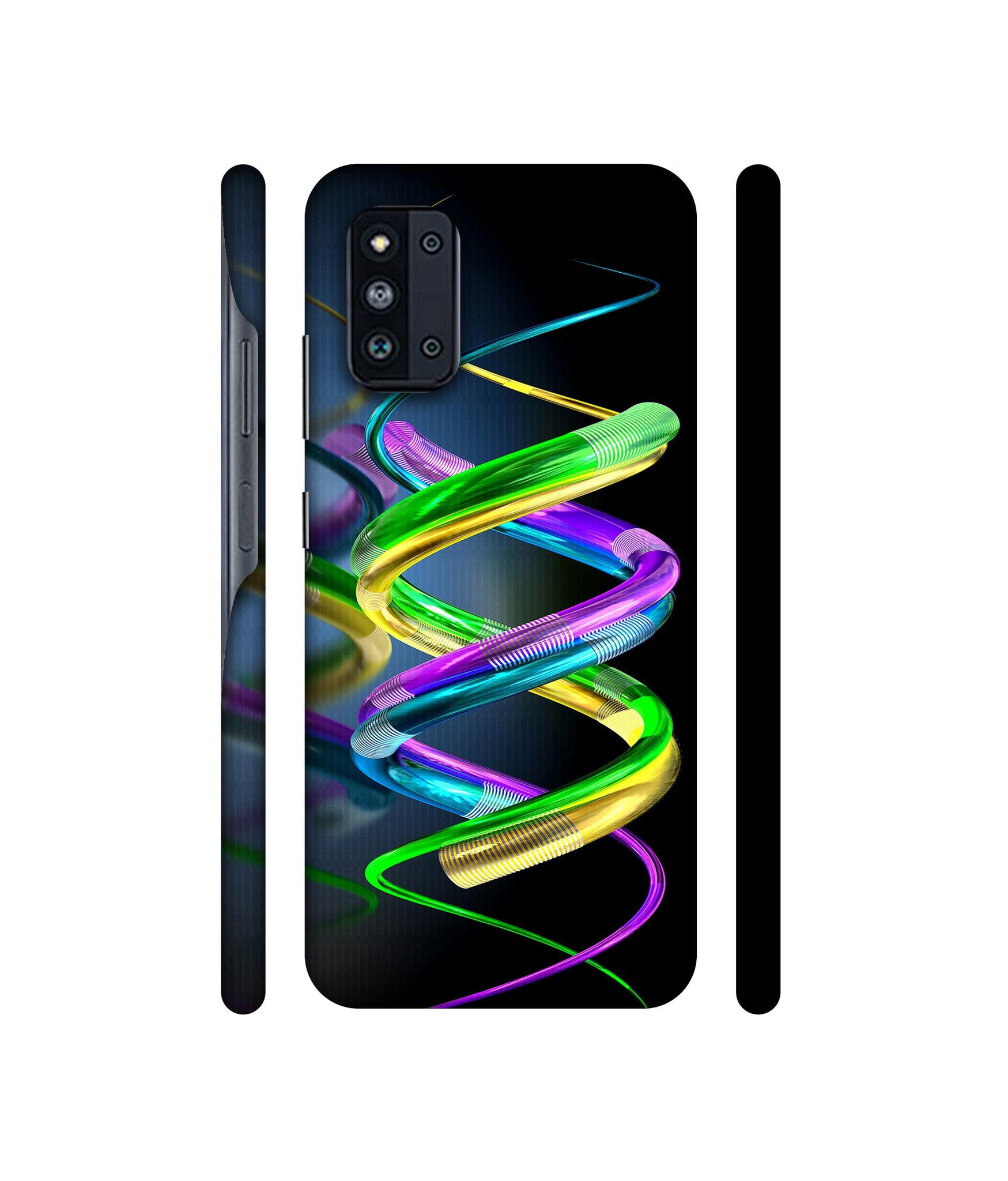 3D Spiral Designer Hard Back Cover for Samsung Galaxy F52 5G