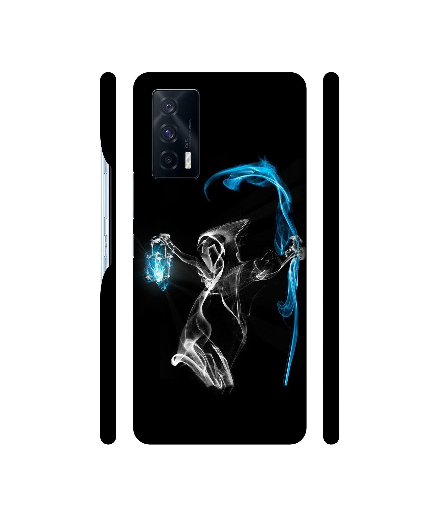 3D Skull Designer Hard Back Cover for Vivo iQOO 7