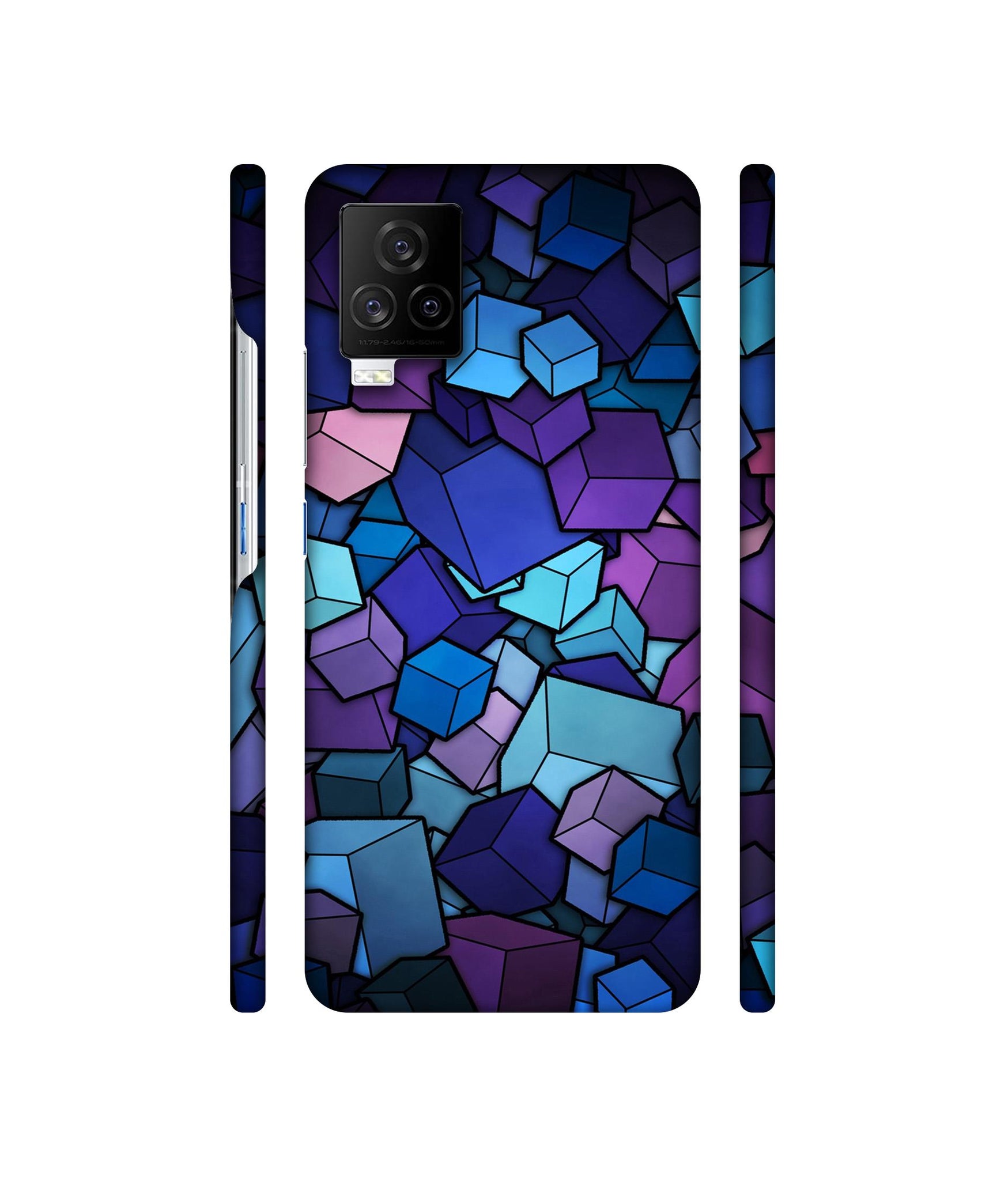 Color Box Designer Hard Back Cover for Vivo iQOO 7 Legend