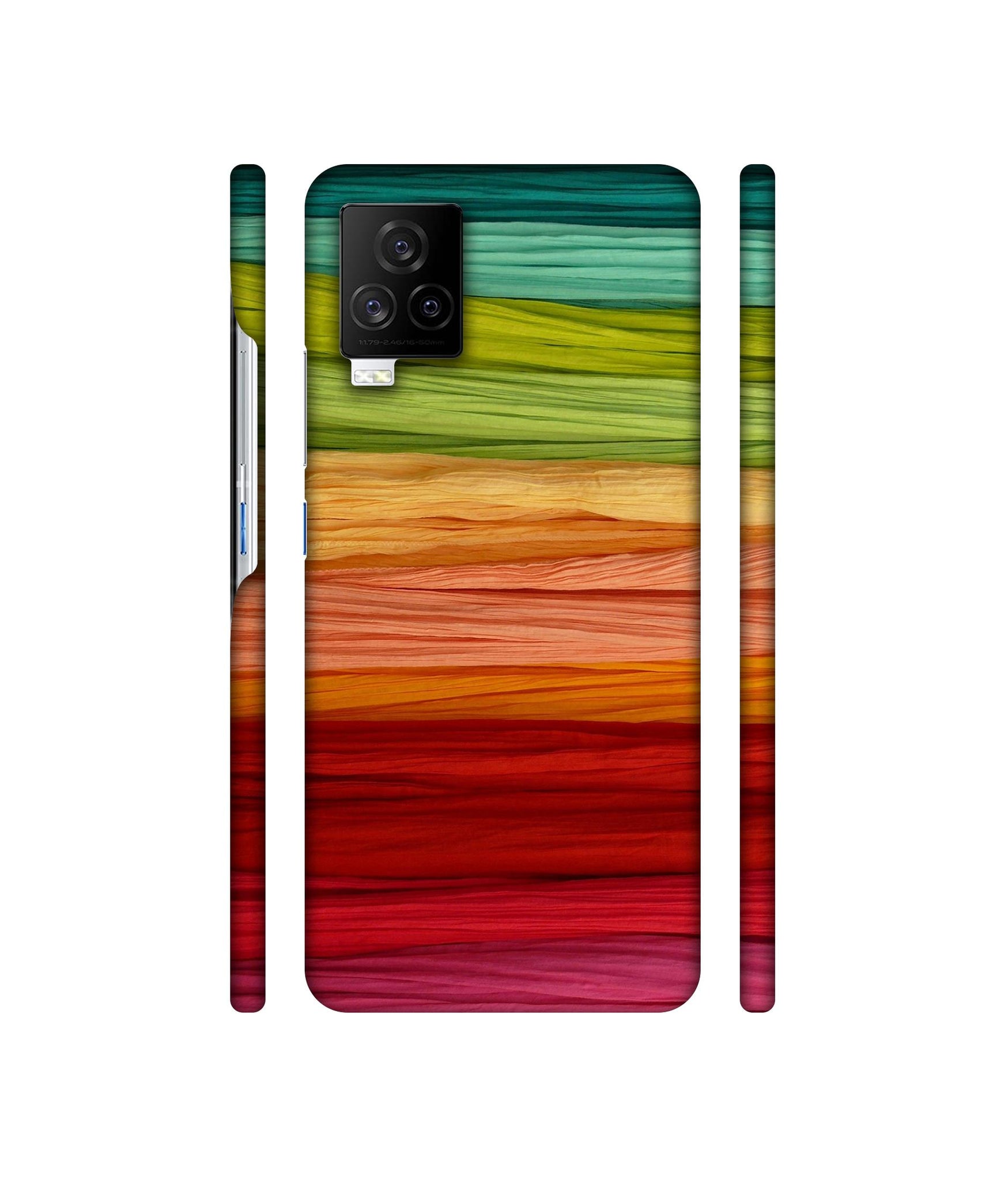 Colorful Thread Designer Hard Back Cover for Vivo iQOO 7 Legend