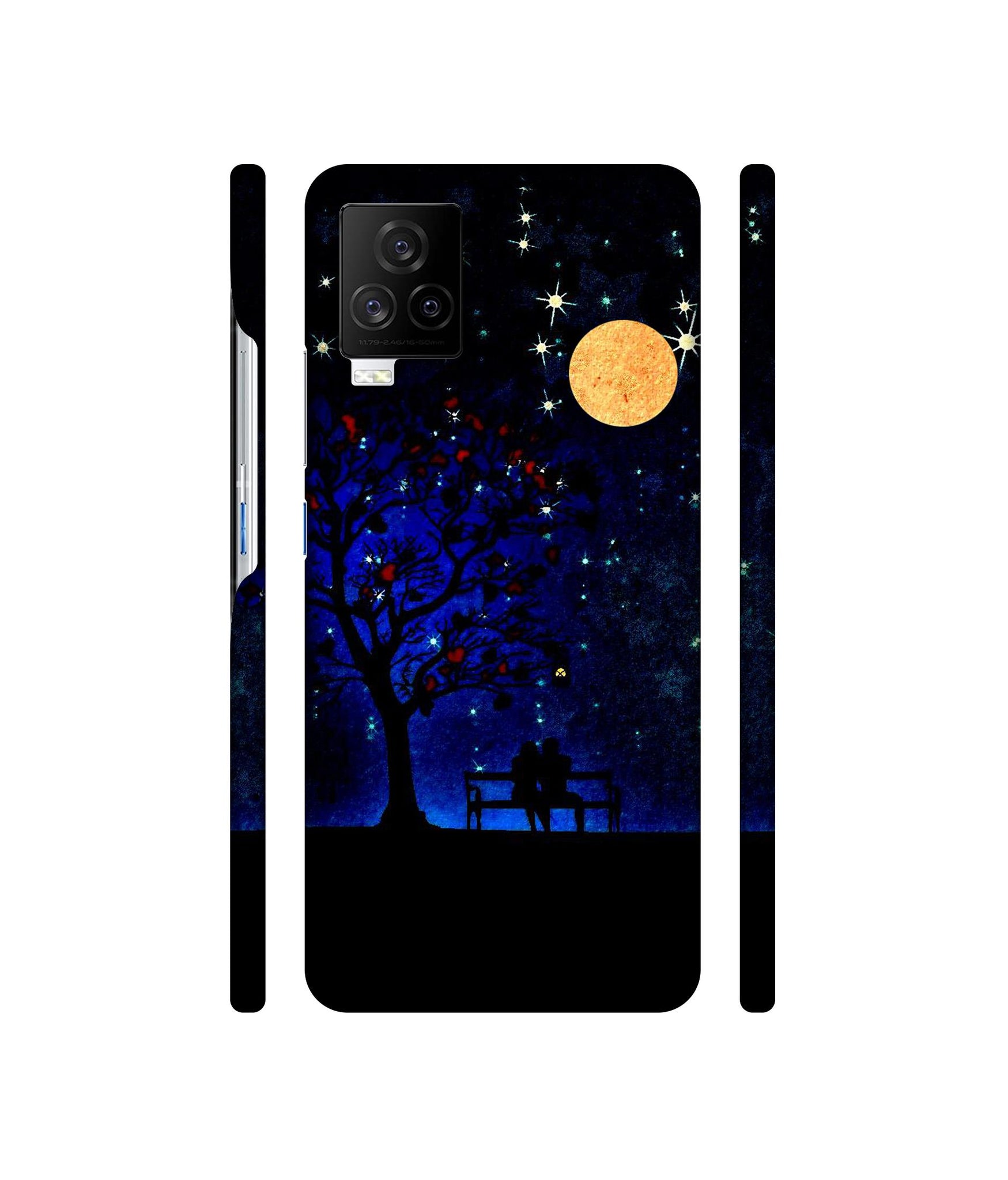 Blue Sky Designer Hard Back Cover for Vivo iQOO 7 Legend
