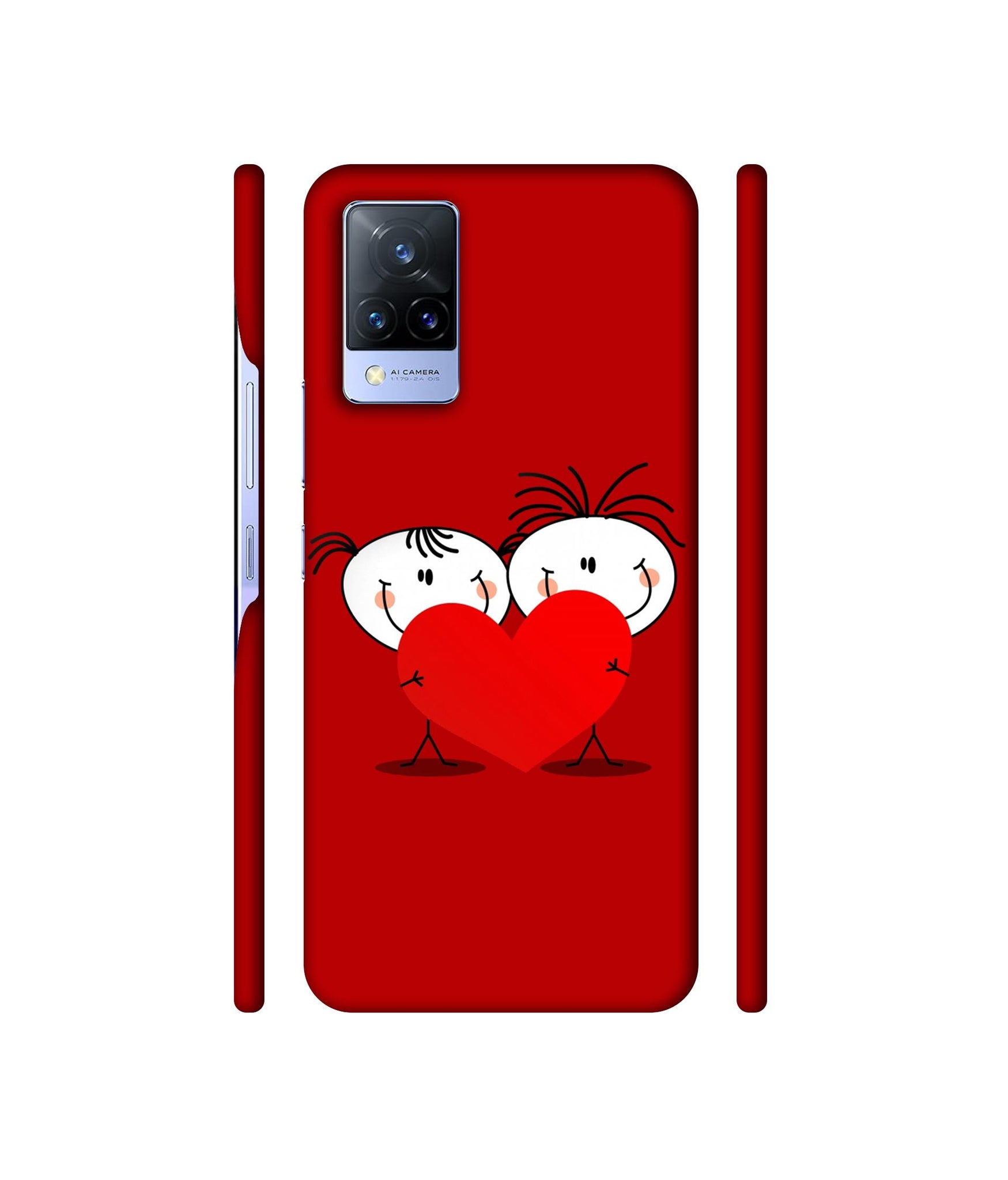 Valentines Day Designer Hard Back Cover for Vivo V21 5G