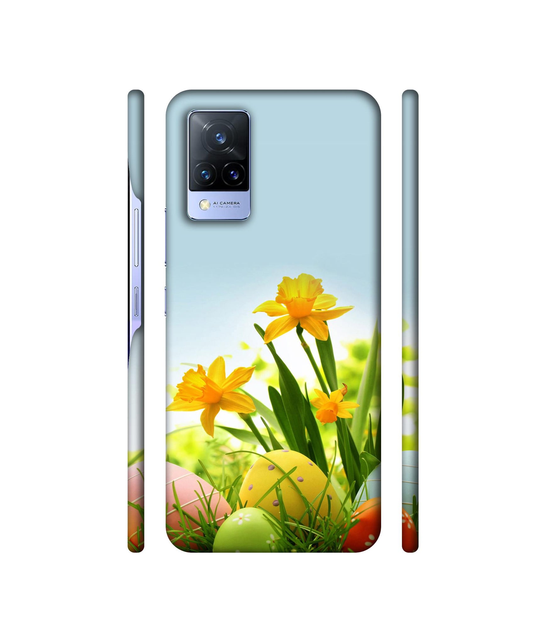 3D Bubble Designer Hard Back Cover for Vivo V21 5G