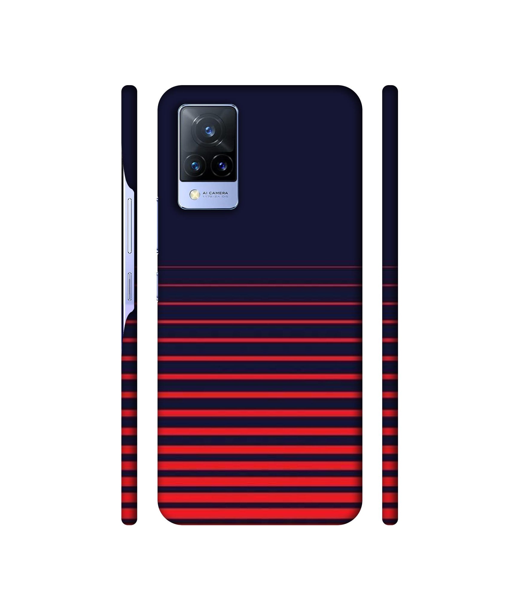 Redline Designer Hard Back Cover for Vivo V21 5G