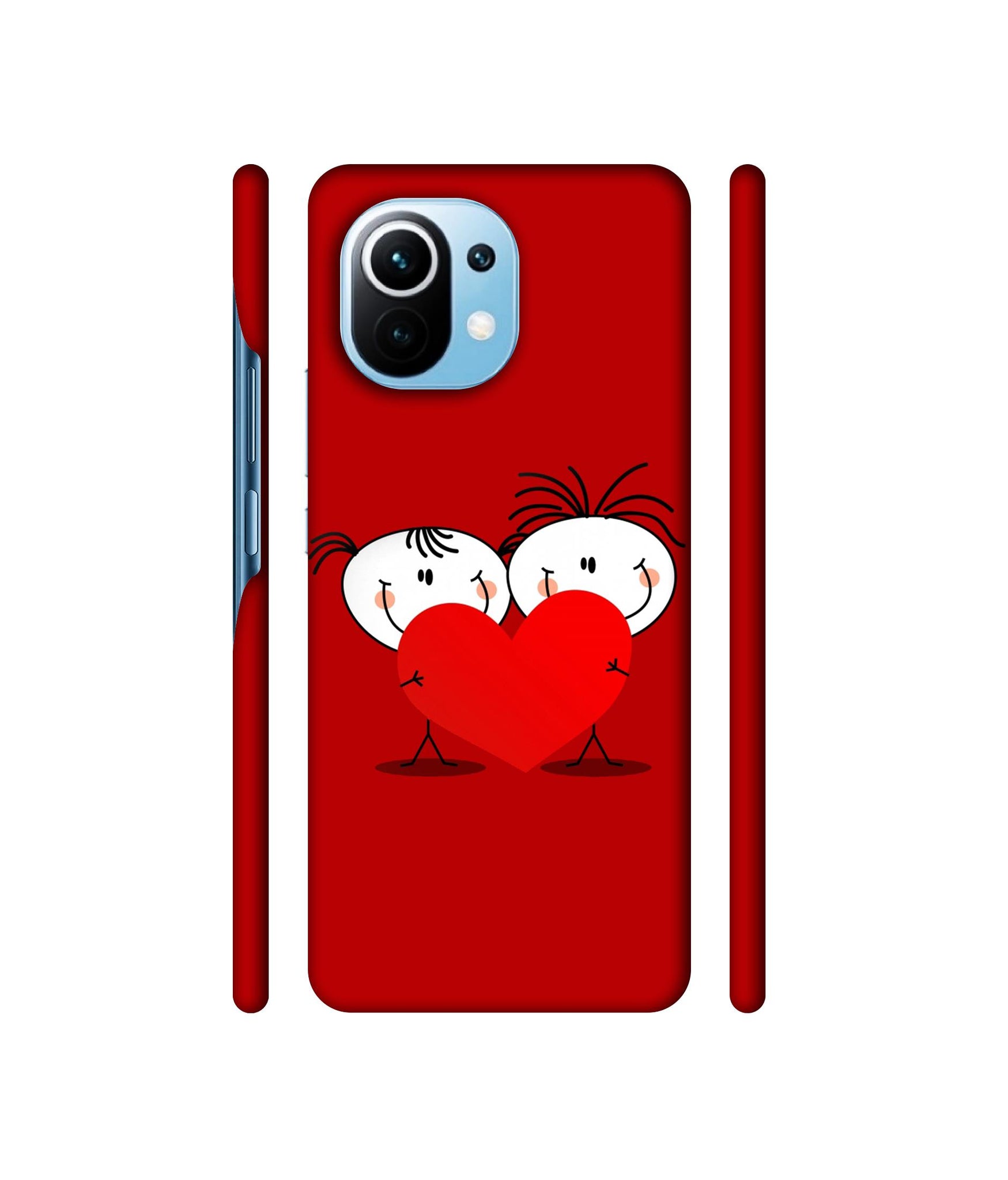 Valentines Day Designer Hard Back Cover for Mi 11 Lite 4G