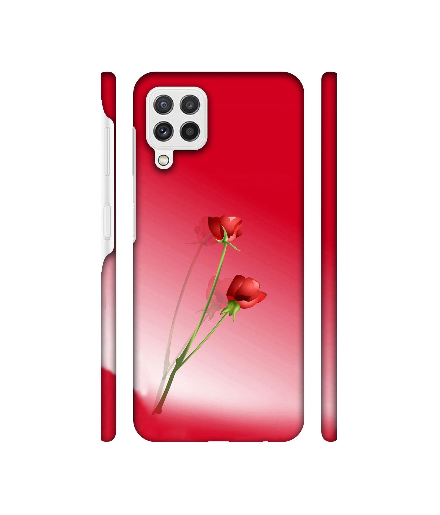 Red Roses Designer Hard Back Cover for Samsung Galaxy A22 4G