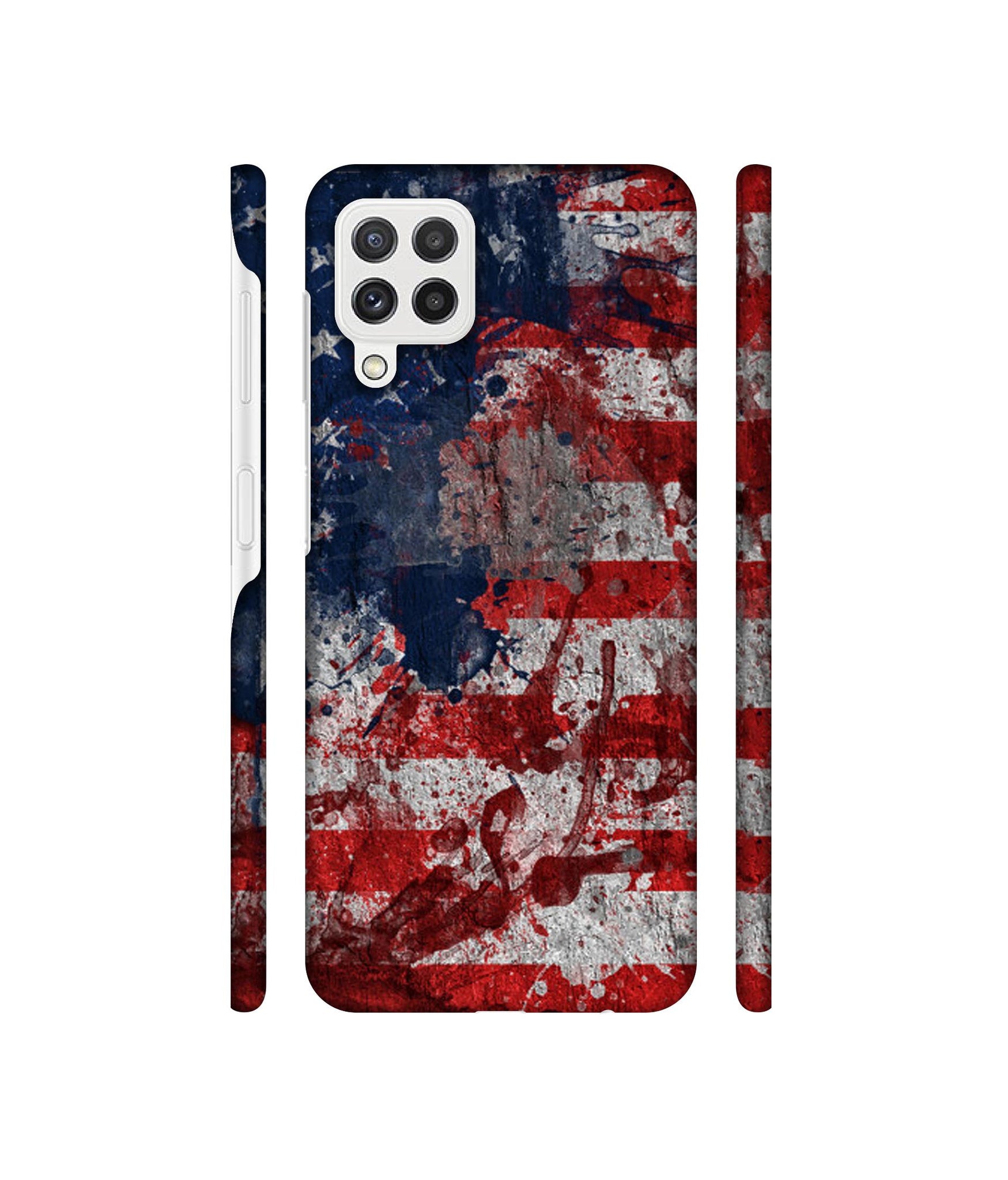 Painting American Designer Hard Back Cover for Samsung Galaxy A22 4G