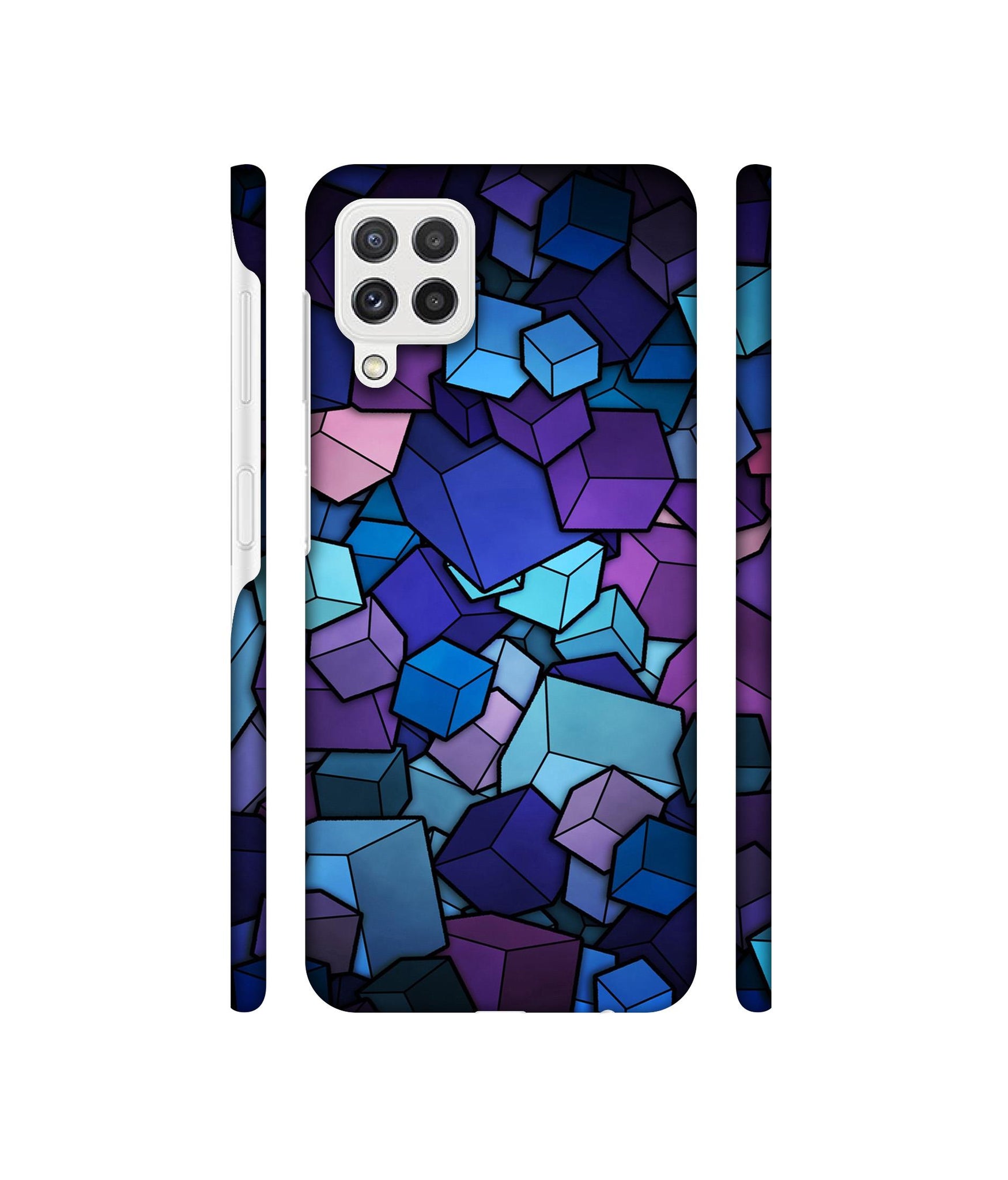 Color Box Designer Hard Back Cover for Samsung Galaxy A22 4G