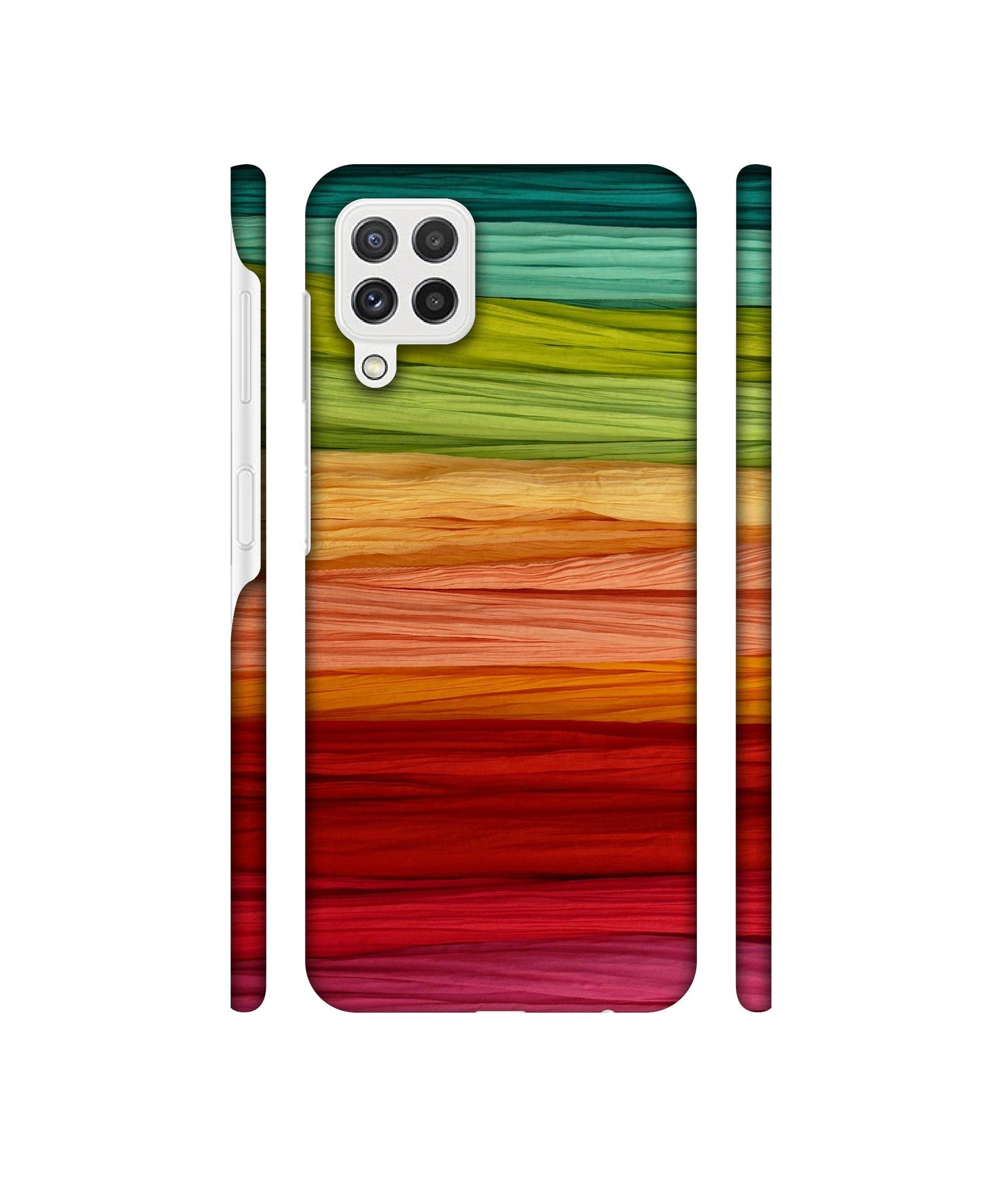 Colorful Thread Designer Hard Back Cover for Samsung Galaxy A22 4G