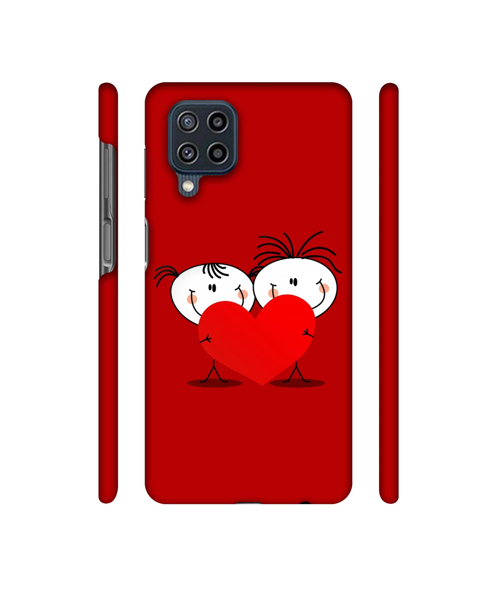 Valentines Day Designer Hard Back Cover for Samsung Galaxy F22 4G / M22 4G