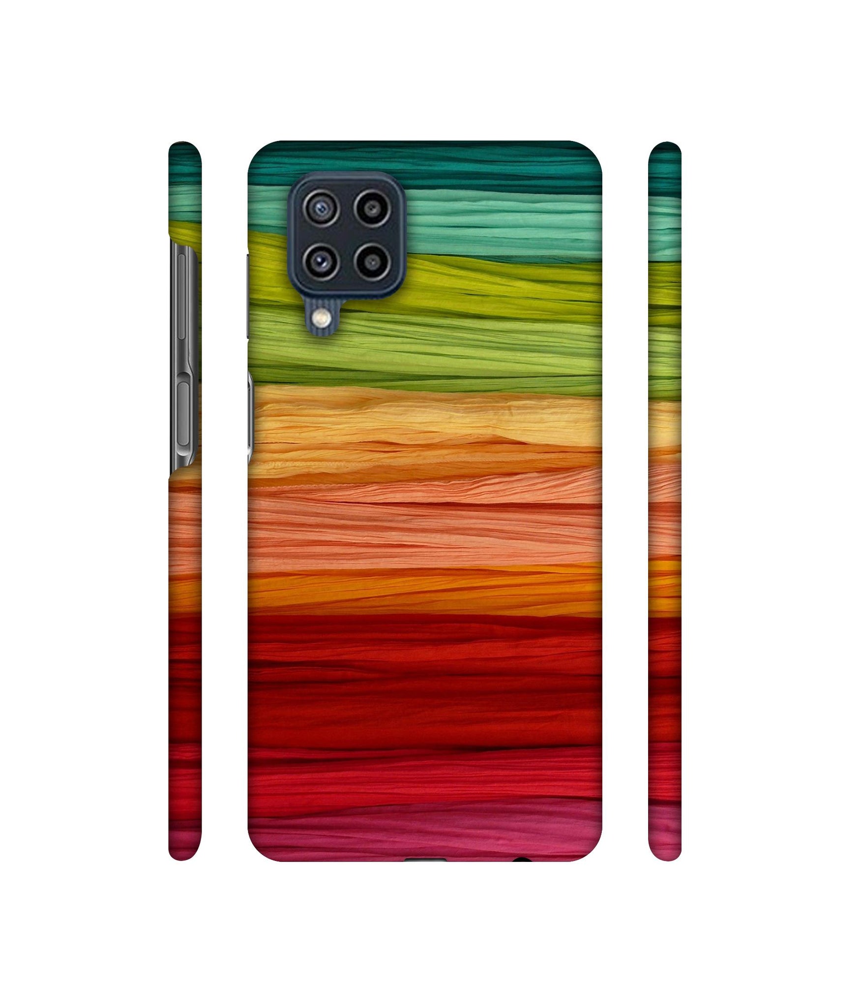 Colorful Thread Designer Hard Back Cover for Samsung Galaxy F22 4G / M22 4G