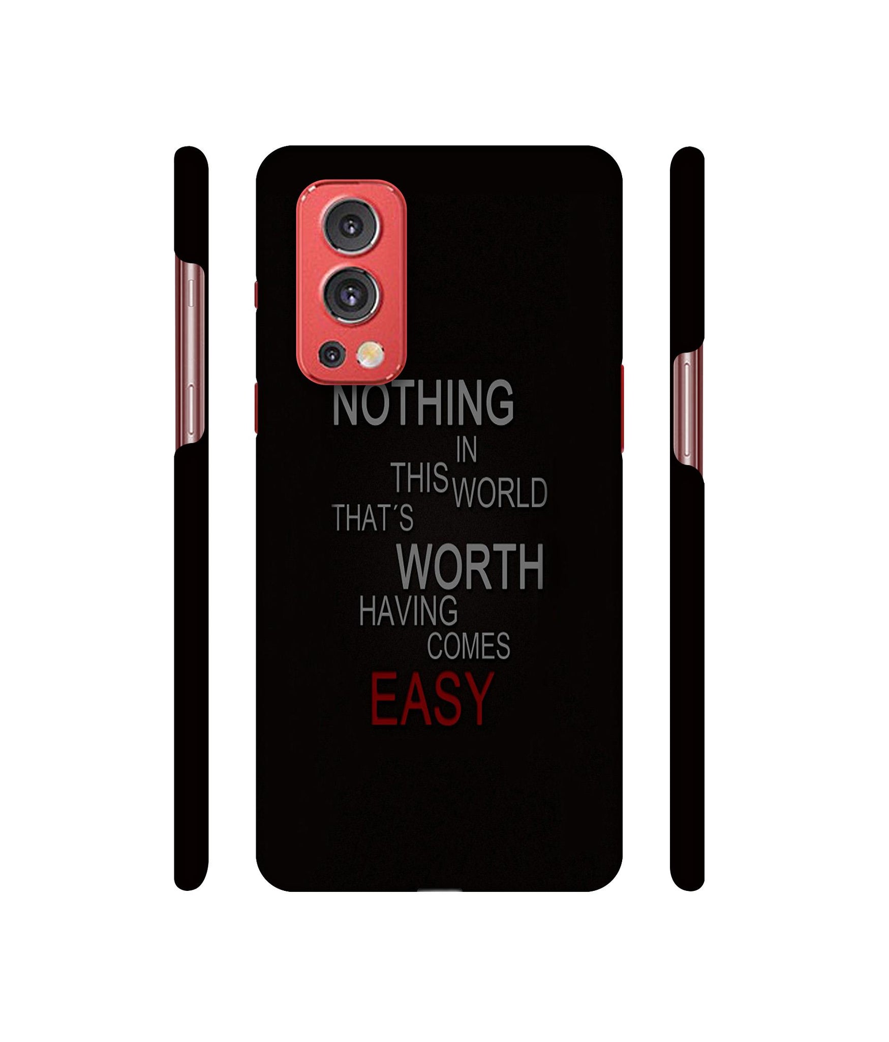 Life Quotes Designer Hard Back Cover for OnePlus Nord2 5G