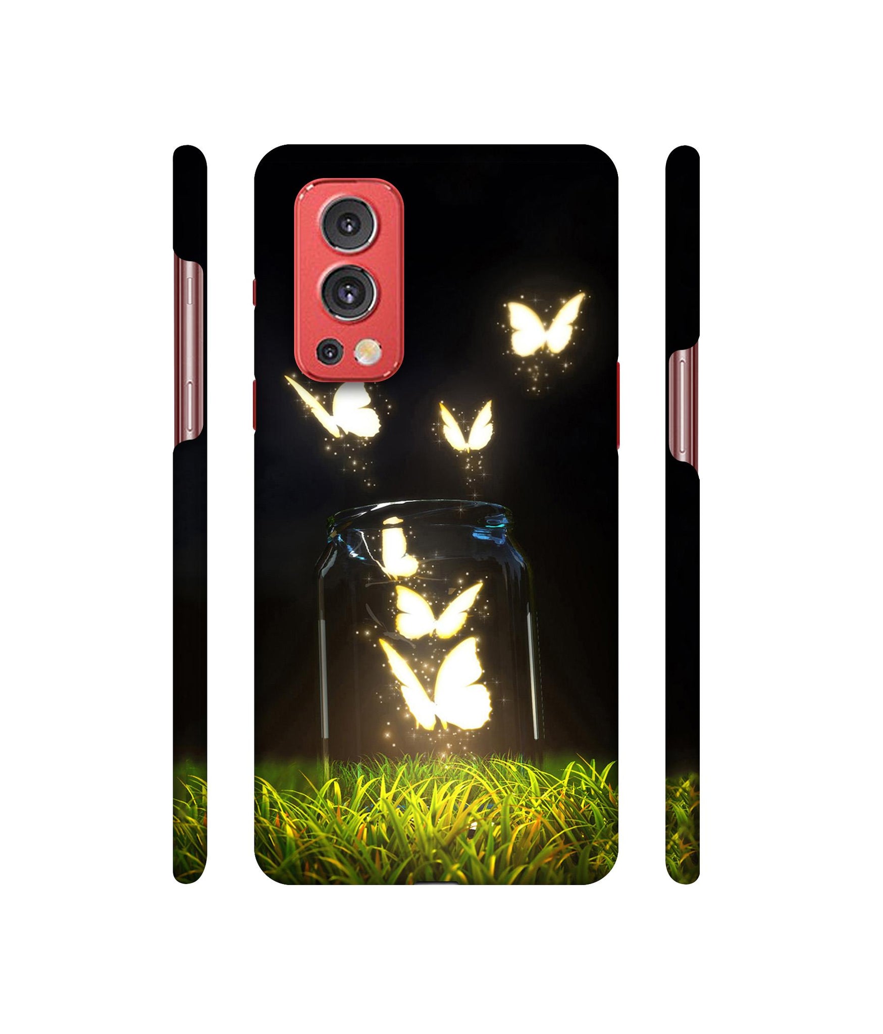 Butterfly Designer Hard Back Cover for OnePlus Nord2 5G