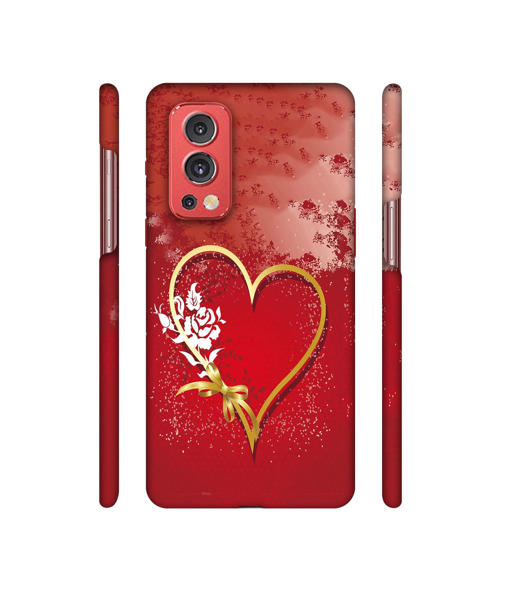 Love Rose Designer Hard Back Cover for OnePlus Nord2 5G