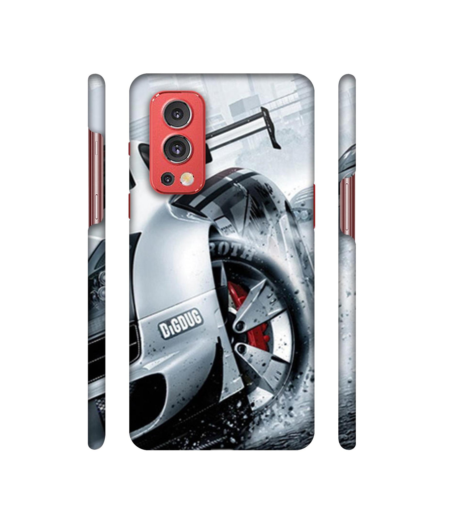 Drift Sport Print Designer Hard Back Cover for OnePlus Nord2 5G