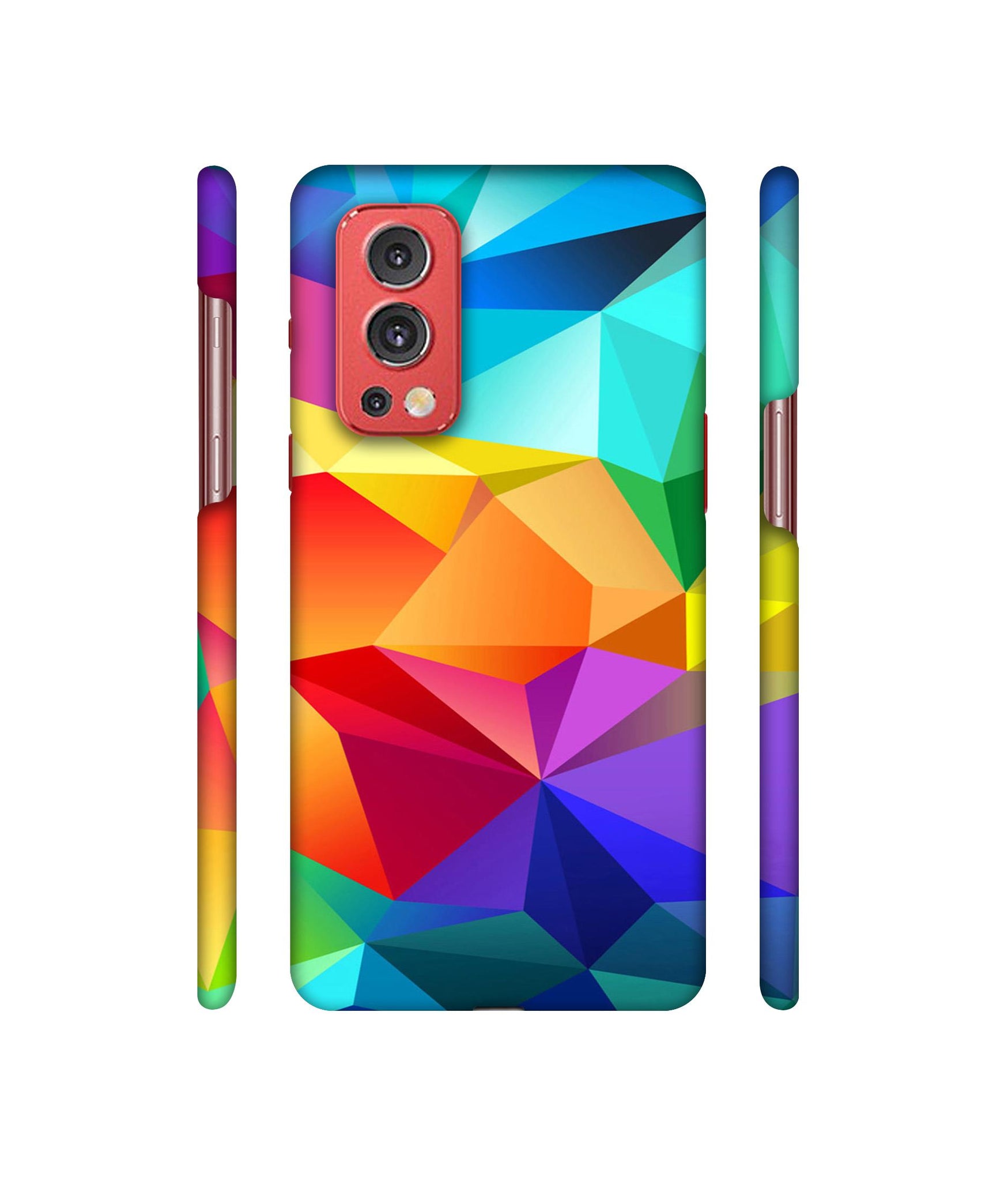 Colorful Pattern Designer Hard Back Cover for OnePlus Nord2 5G