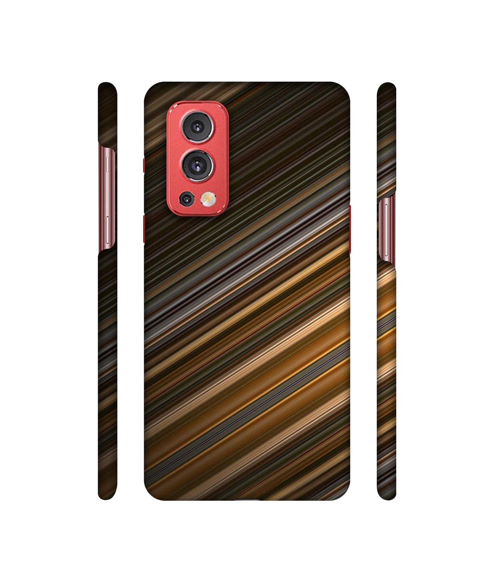 Stripes Designer Hard Back Cover for OnePlus Nord2 5G