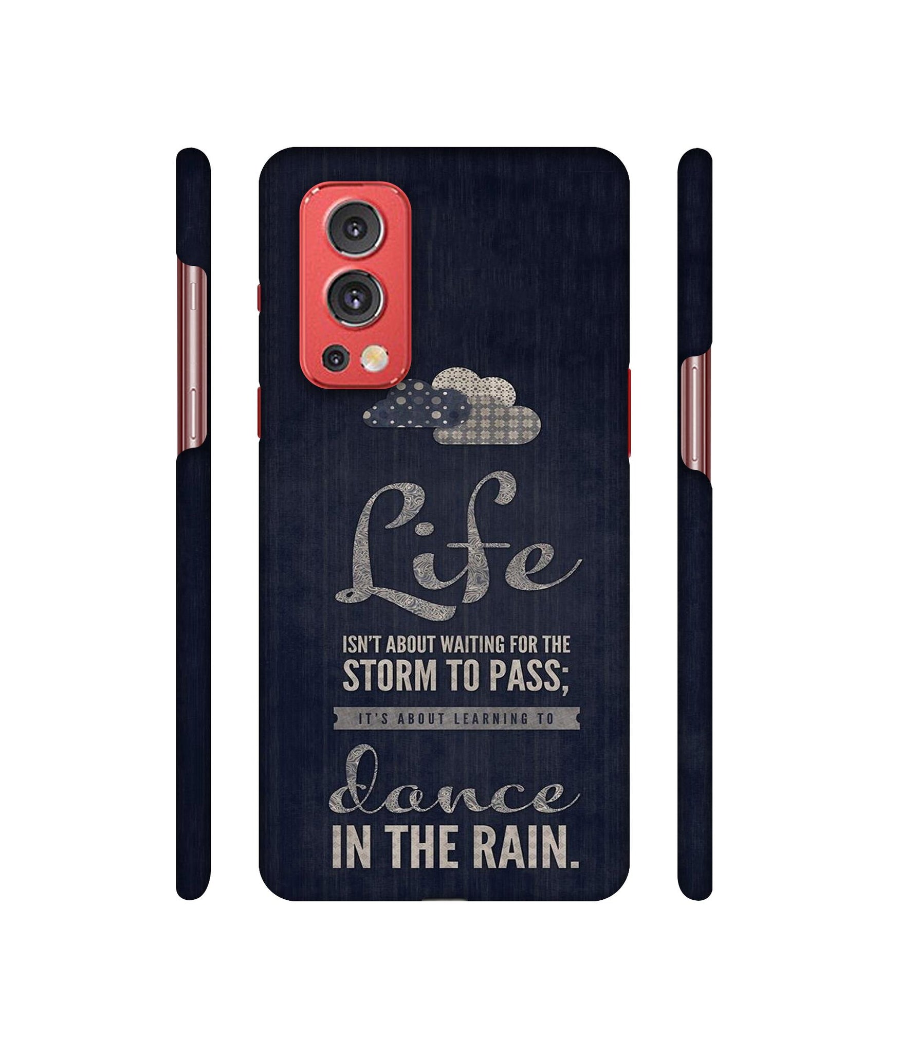 Life in The Rain Designer Hard Back Cover for OnePlus Nord2 5G