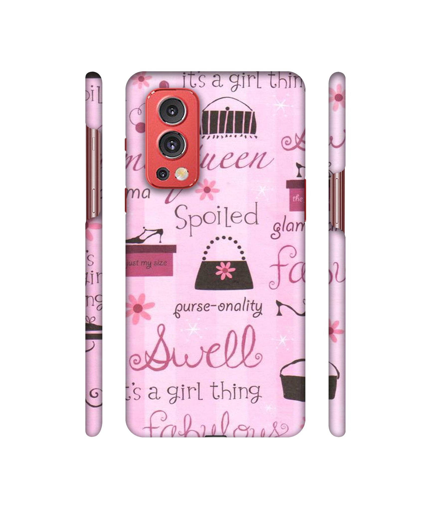 Its A Girl Thing Designer Hard Back Cover for OnePlus Nord2 5G