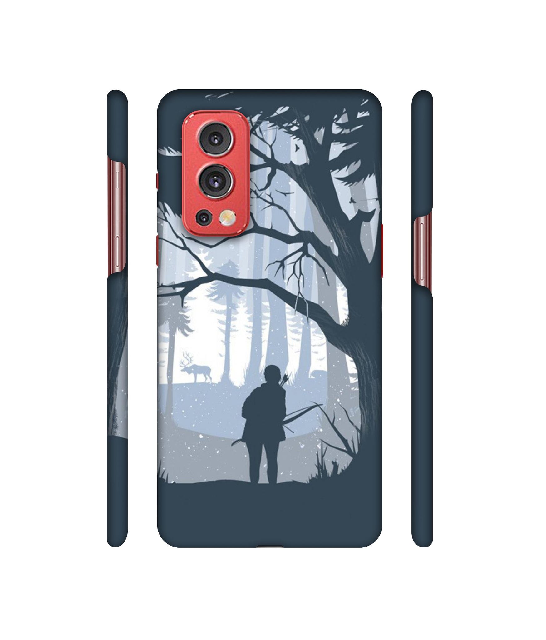 Hunter Designer Hard Back Cover for OnePlus Nord2 5G