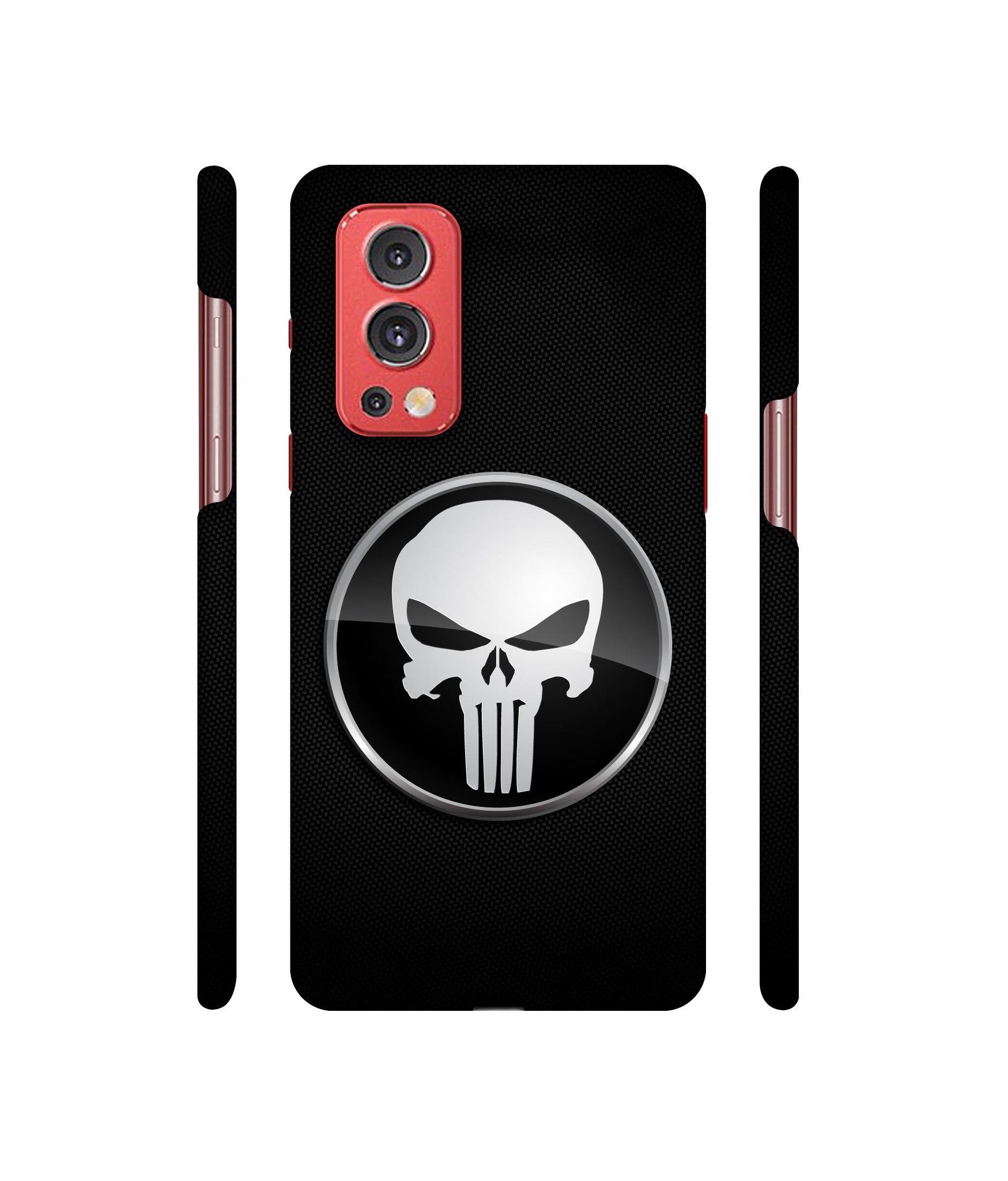 Skull Pattern Designer Hard Back Cover for OnePlus Nord2 5G